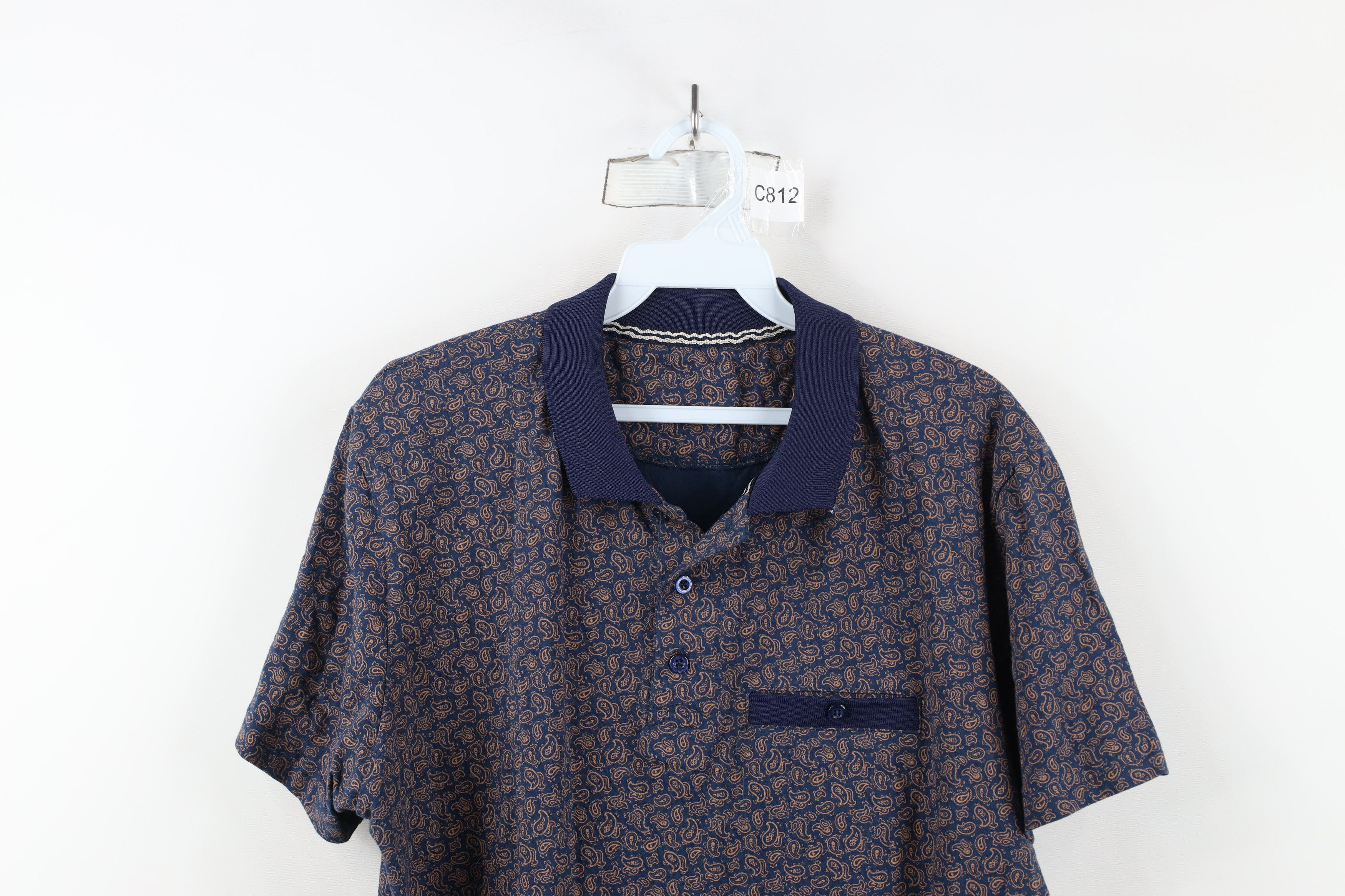 Vintage Vintage Streetwear Knit Short Sleeve Collared Polo Shirt Size US M / EU 48-50 / 2 - 2 Thumbnail
