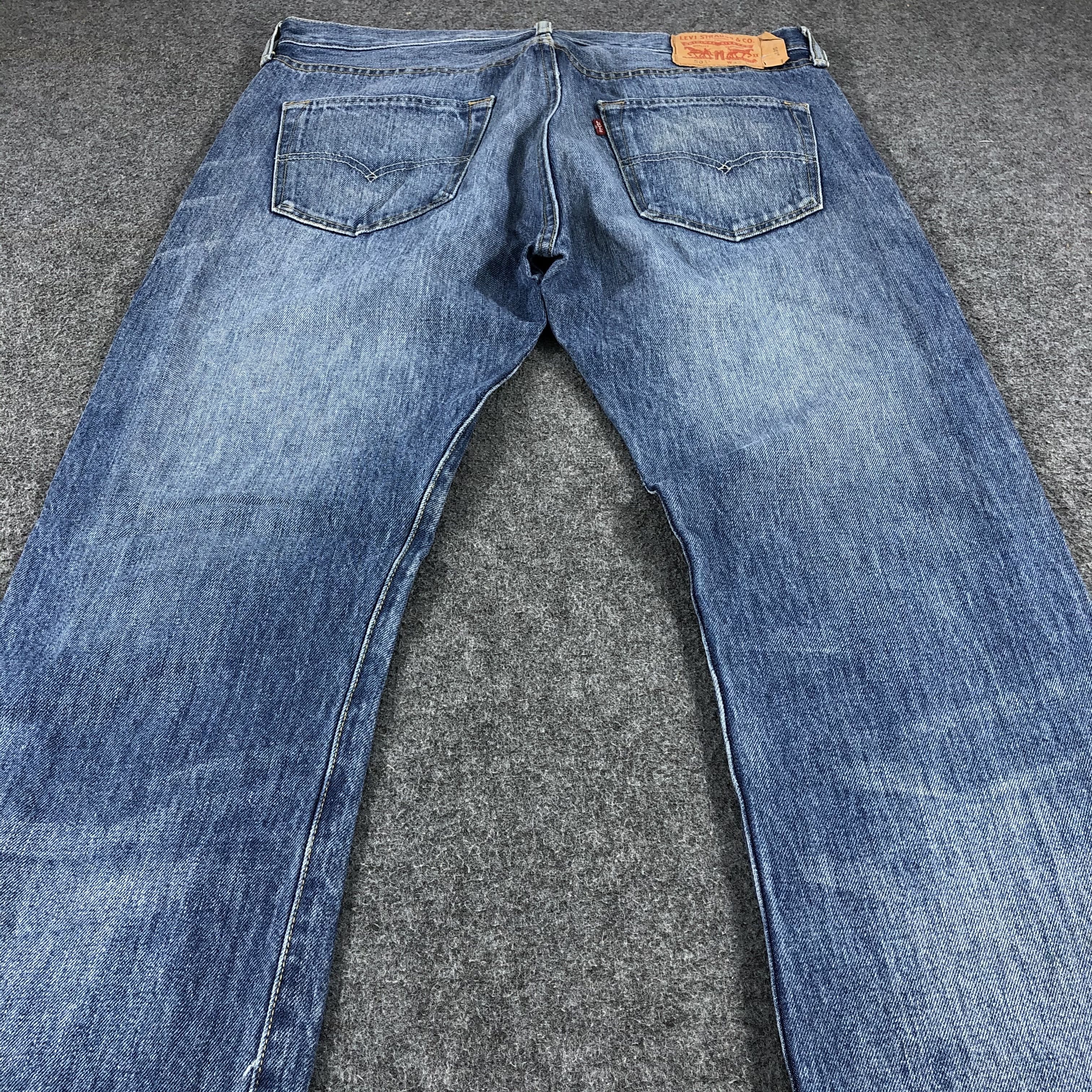 Levi's × Vintage Vintage Light Wash Levis 501 Jeans-JM992 Size US 35 - 4 Thumbnail
