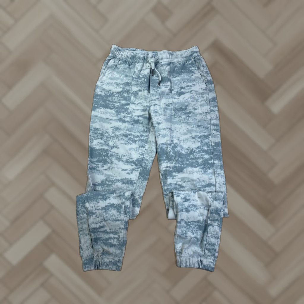Athleta Athleta Joggers Womens XS Gray Abstract Casual Activewear Drawstring 10332 Size 26" / US 2 / IT 38 - 1 Thumbnail