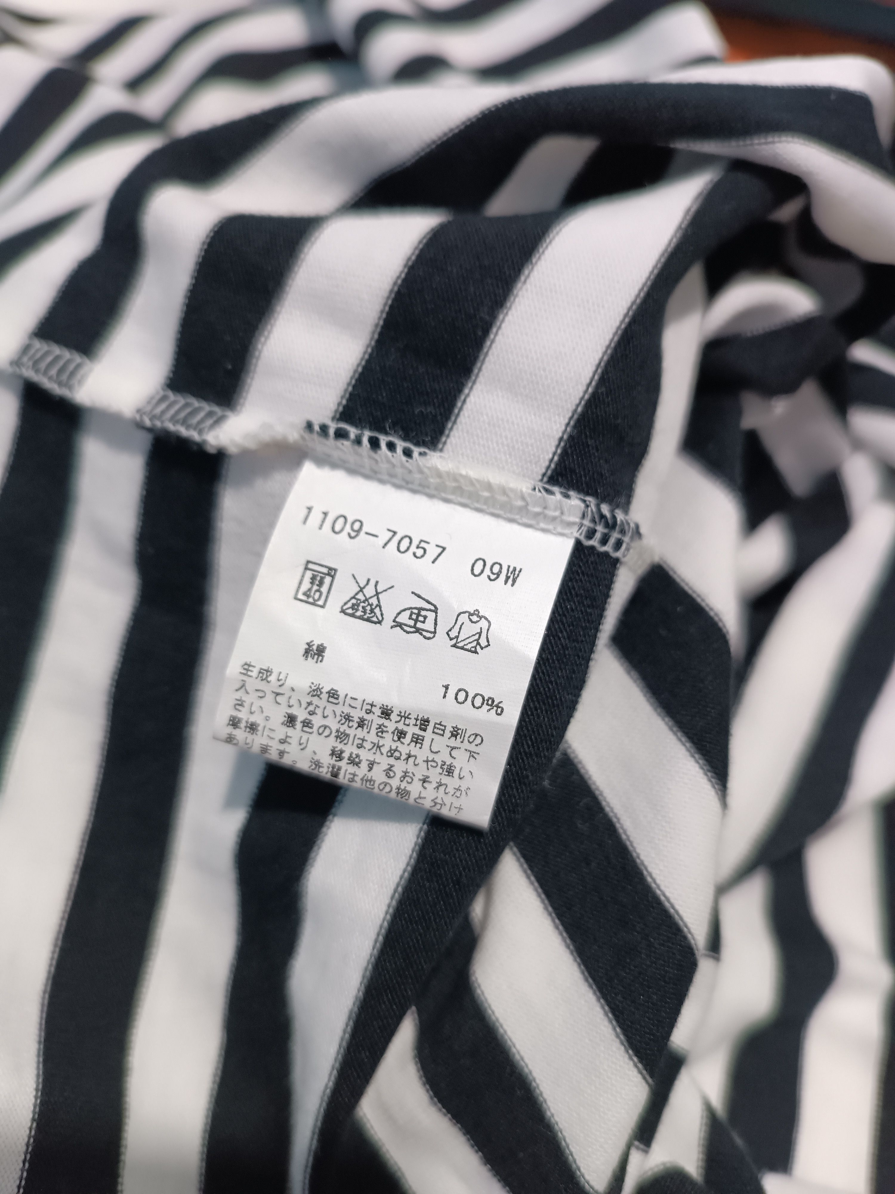 agnes b. Agnes B Paris Stripes Long Sleeve T-shirt Size US M / EU 48-50 / 2 - 7 Thumbnail