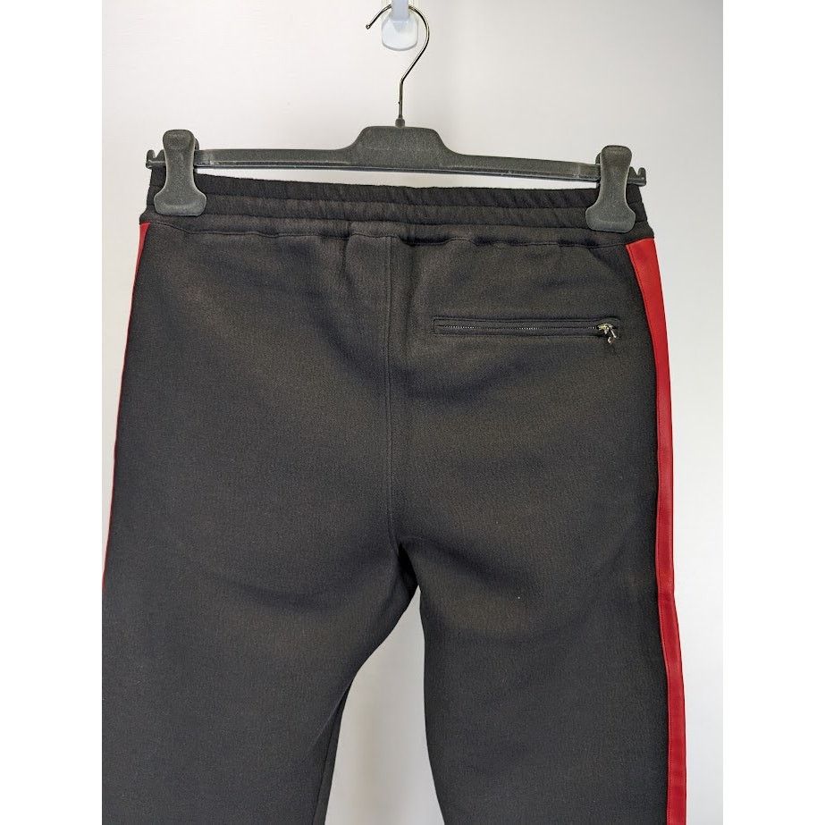 Alexander McQueen o1rshd1 Sweatpant Jogger in Black / Red Size US 32 / EU 48 - 18 Thumbnail