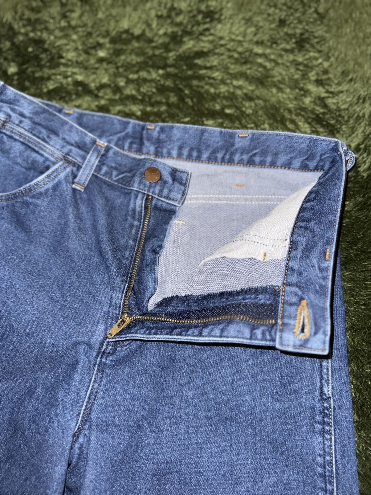 Wrangler [M] Wrangler Made in Japan Wide Denim Pants Size 29" - 3 Thumbnail