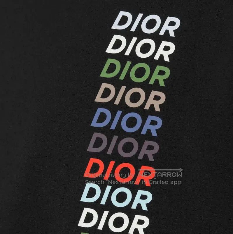 Dior Dior Black Cotton Men's T-Shirt . Size US L / EU 52-54 / 3 - 7 Thumbnail