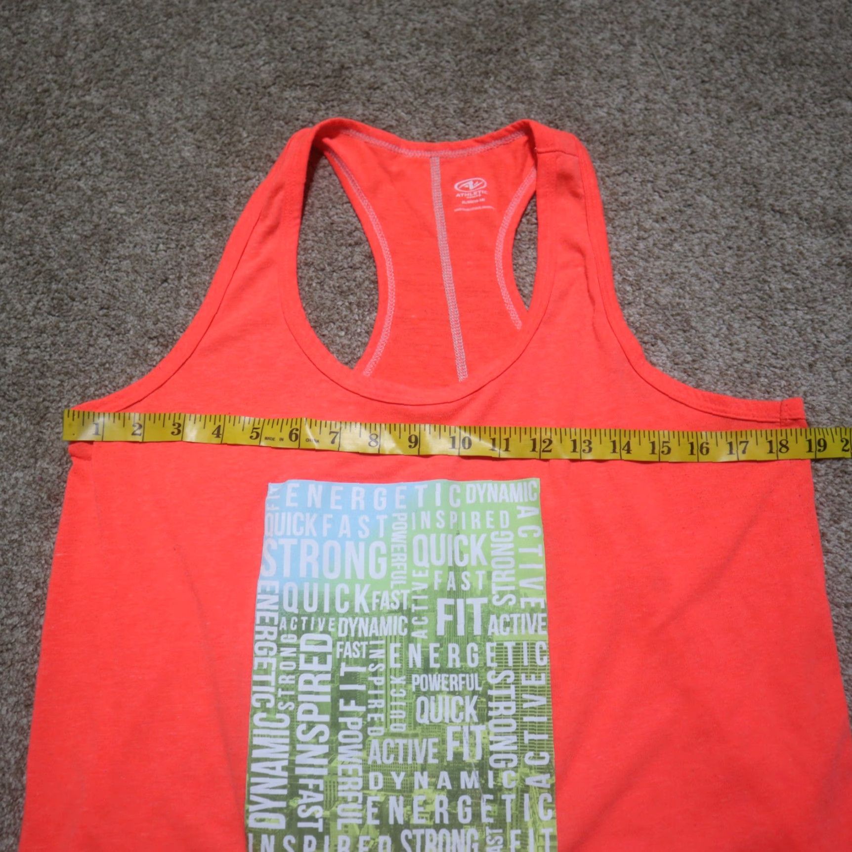 Vintage Athletic Tank Top Racer Back Sleeveless XL Pink Women Shirt Size XL / US 12-14 / IT 48-50 - 4 Thumbnail