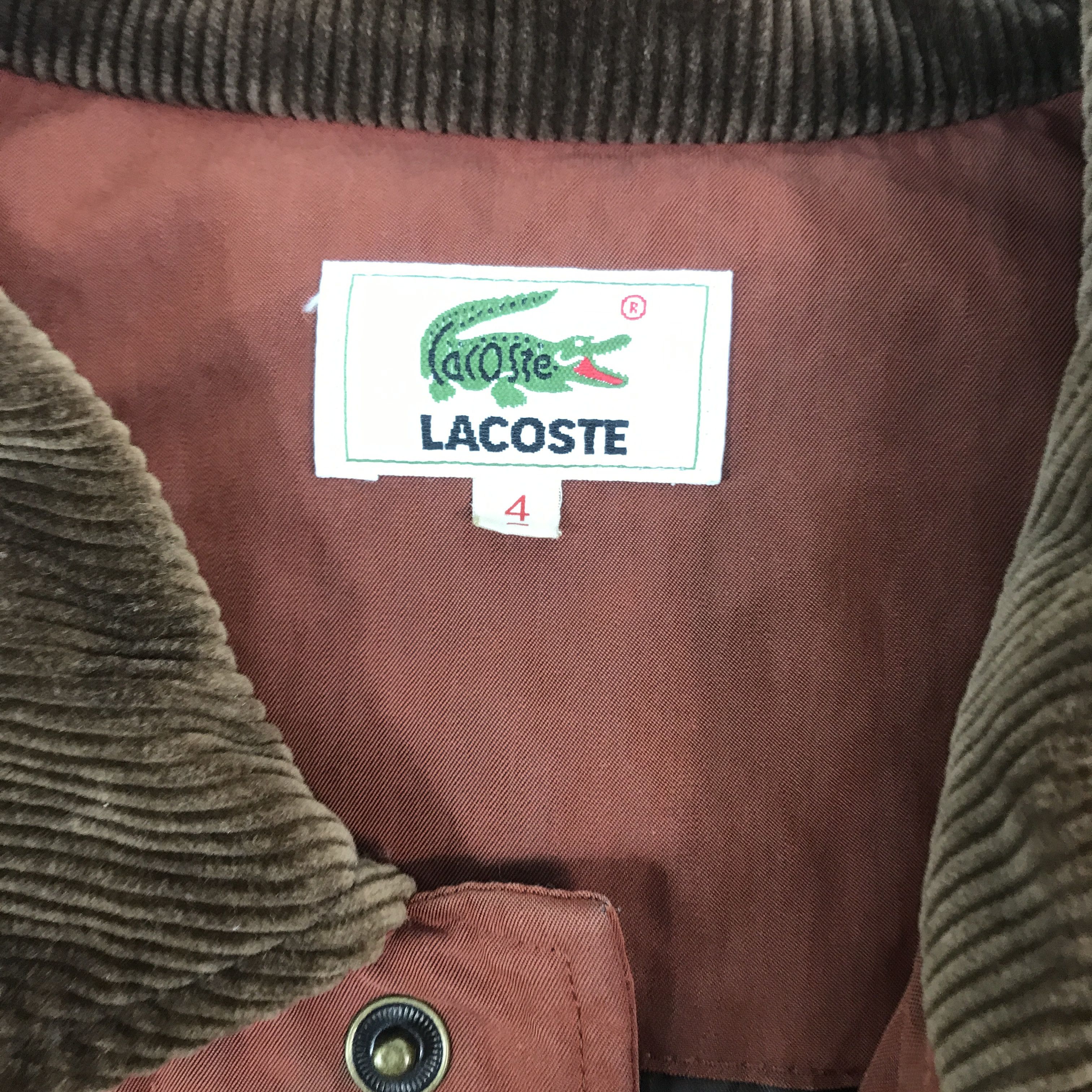 Lacoste × Vintage Vintage Lacoste Snap button Jacket Size US M / EU 48-50 / 2 - 9 Thumbnail