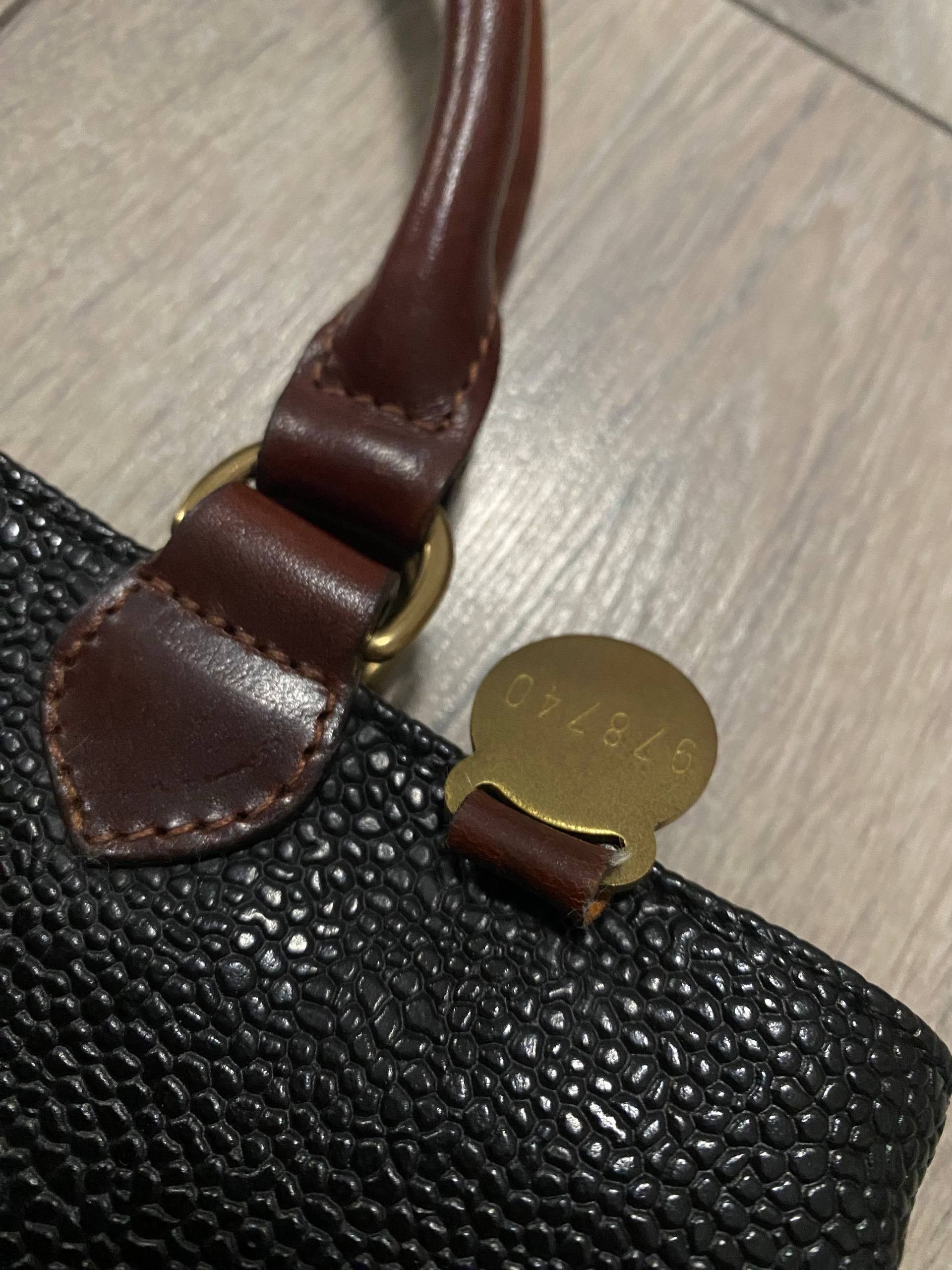 Mulberry Mulberry Handbag Vintage Hellier Classic Scotchgrain Leather Size ONE SIZE - 6 Thumbnail