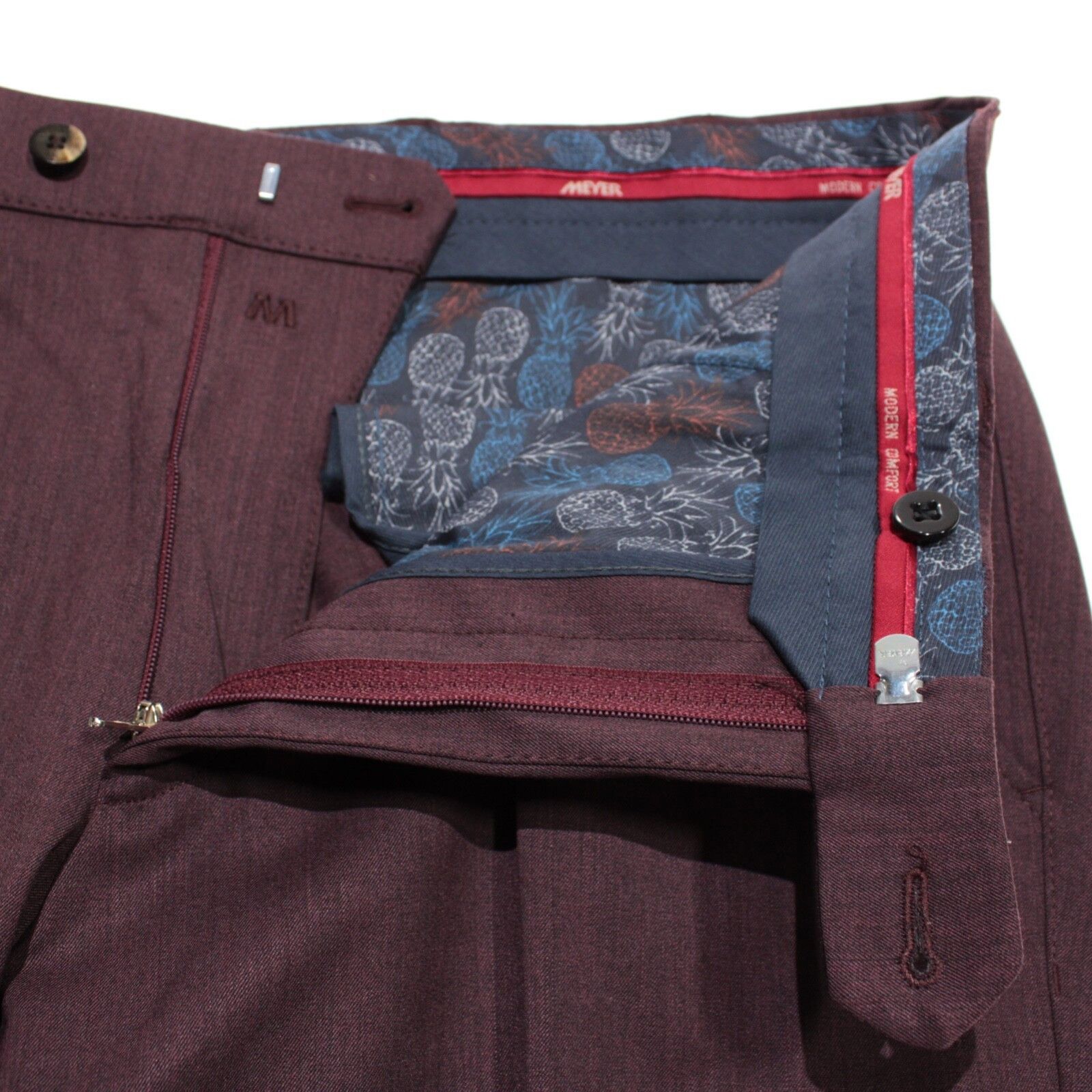 Other Meyer New with tags Dress Pants Size 34 US In Purple Size US 34 / EU 50 - 3 Thumbnail
