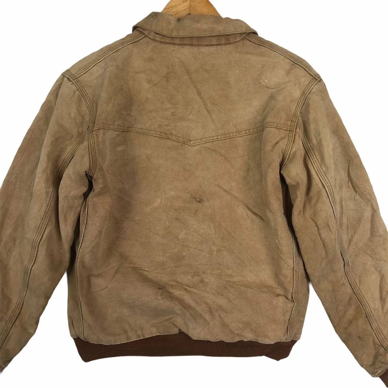 Carhartt Vtg CARHARTT WIP Distressed Workwear Detroit Chore Parka Size US M / EU 48-50 / 2 - 8 Thumbnail