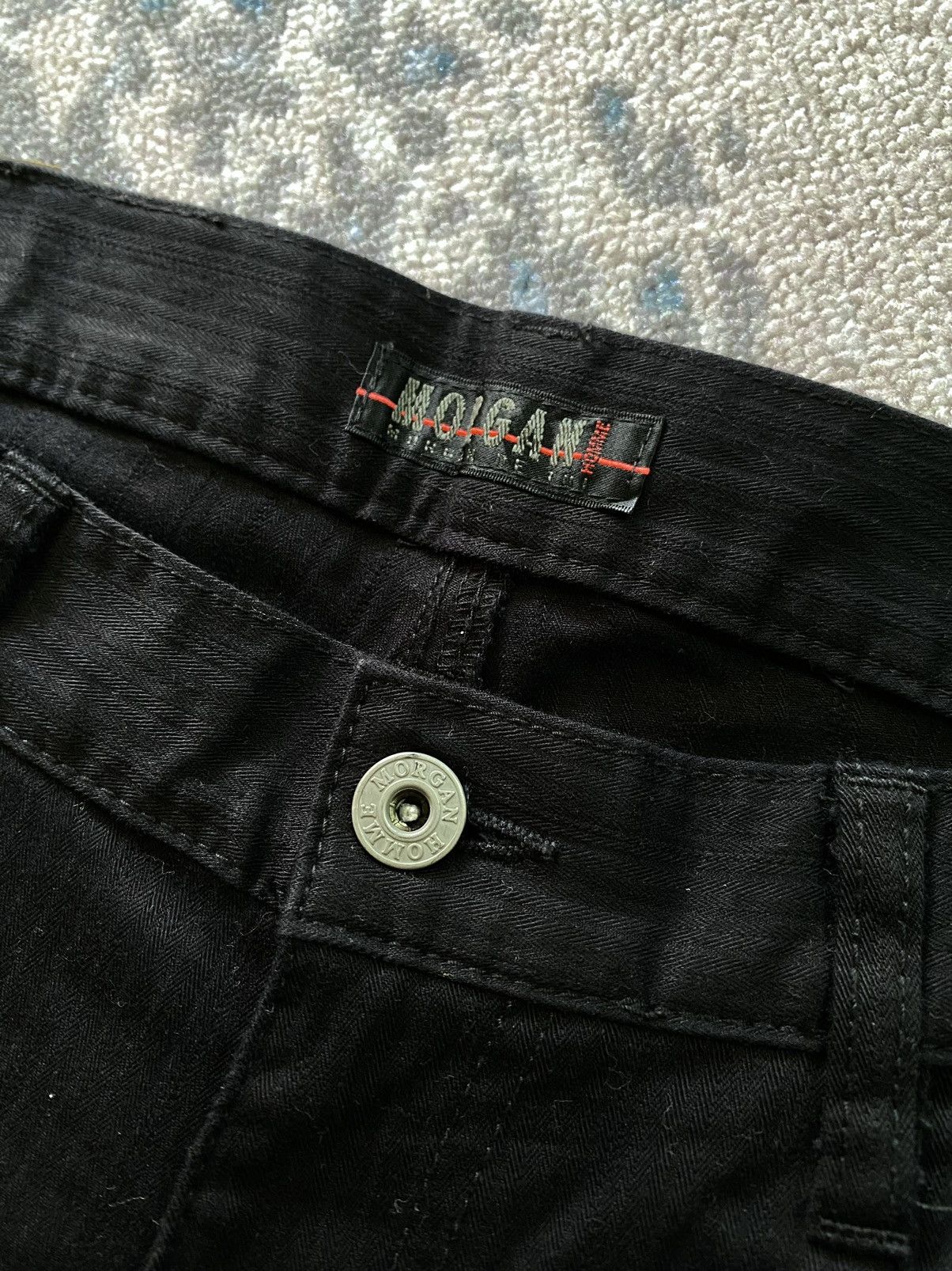 Morgan Homme Japanes Morgan Homme Emboidery M Flared Pants Size US 31 - 7 Thumbnail