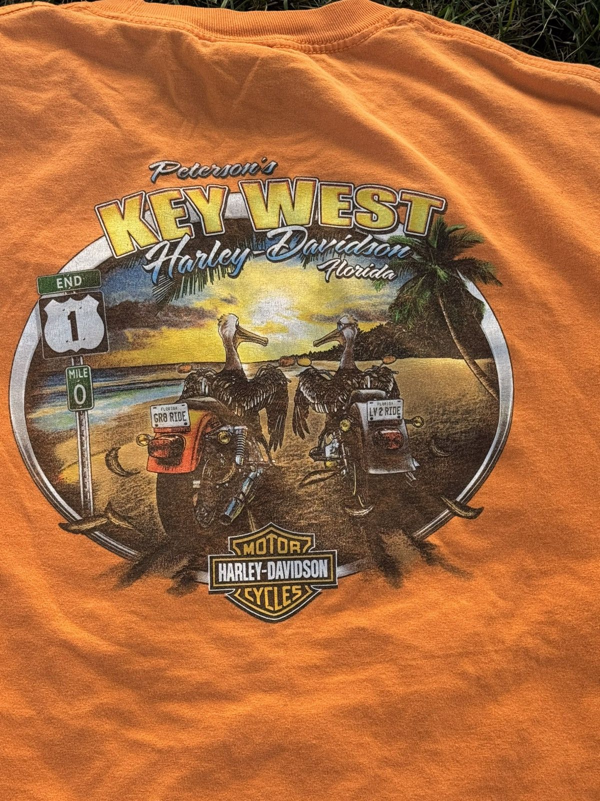 Harley Davidson Vintage Harley Davidson Florida Key West Graphic Tee Size US XL / EU 56 / 4 - 2 Thumbnail