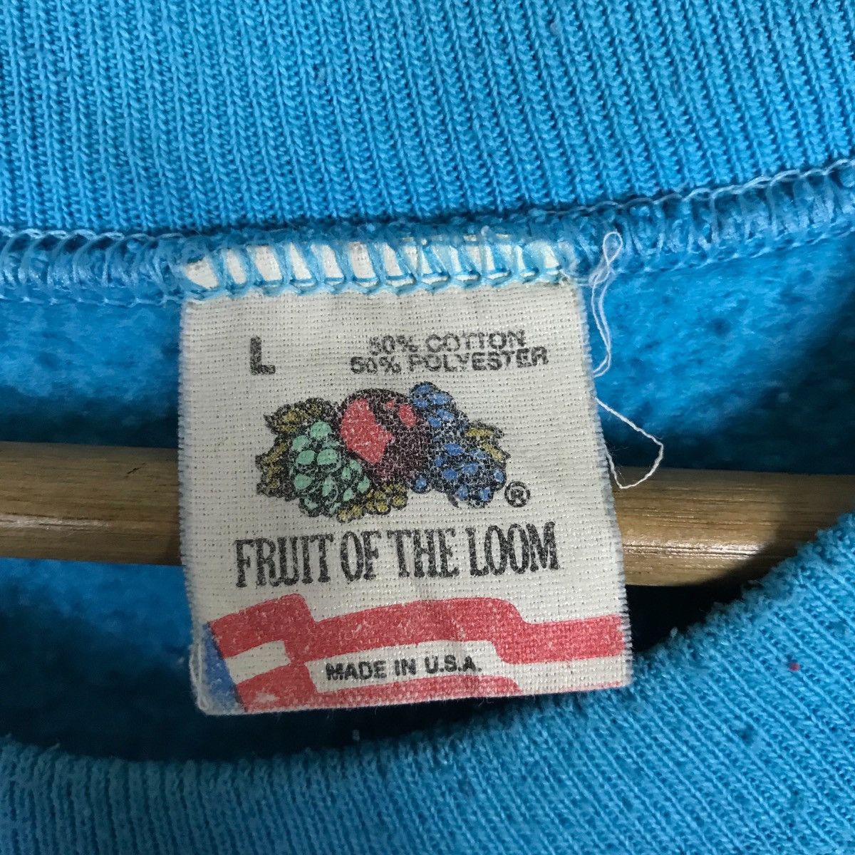 Fruit Of The Loom Vintage Fruit Of The Loom San Juan Puerto Rico Pullover Size US L / EU 52-54 / 3 - 5 Thumbnail