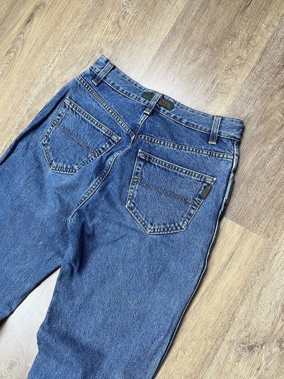 Katharine Hamnett London × Vintage ➕ Vintage KH katharine hamnett blue washed jeans Size 27" / US 4 / IT 40 - 3 Thumbnail