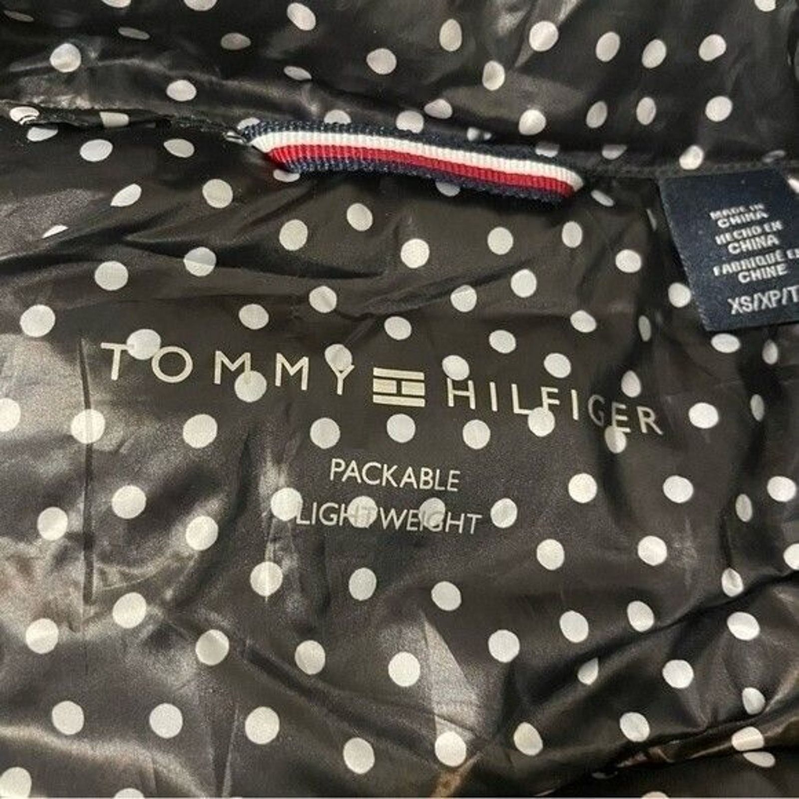 Tommy Hilfiger Tommy Hilfiger Vest XS Quilted Black/White Polka Dot Size XS / US 0-2 / IT 36-38 - 8 Thumbnail