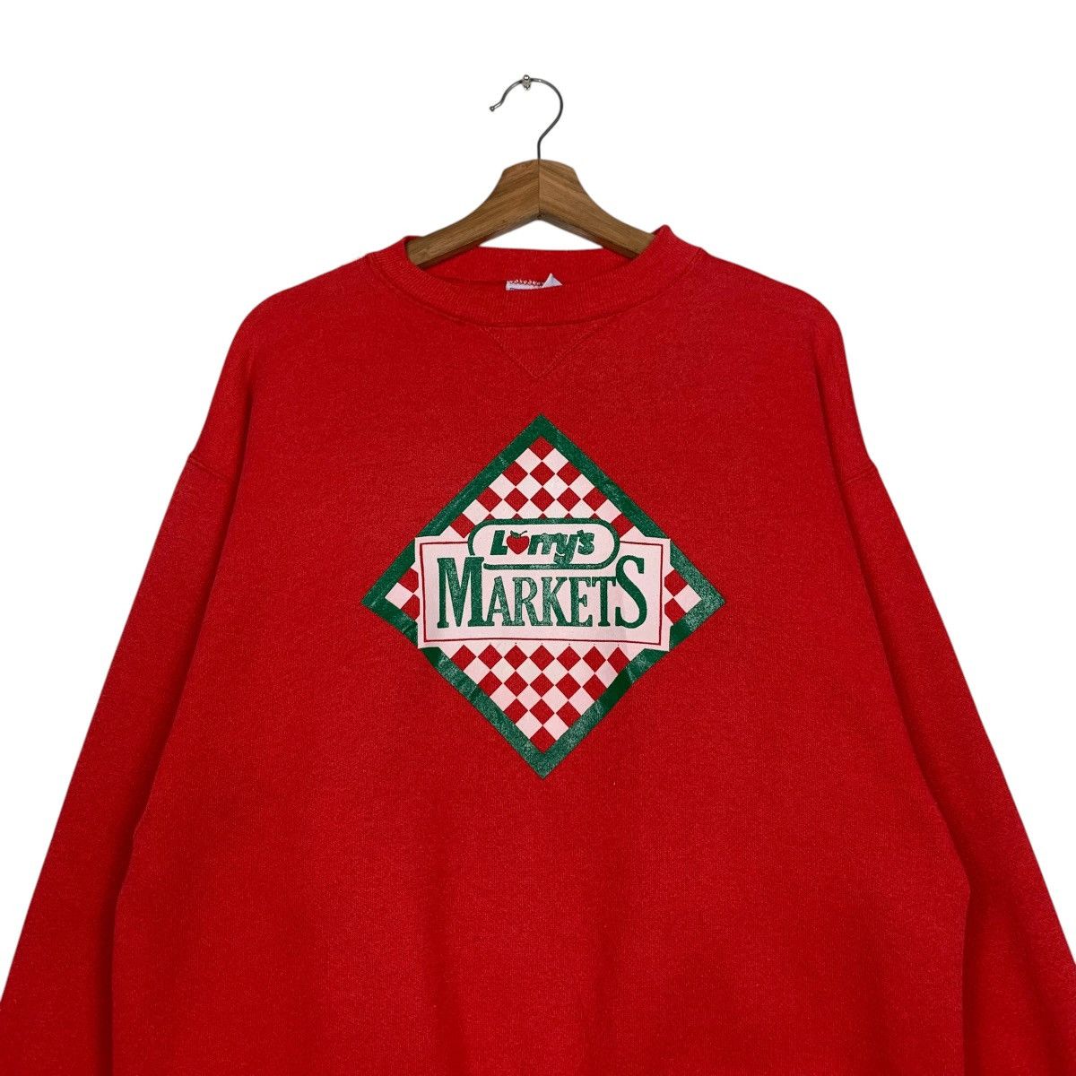 Hanes HANES Classic Sweatshirt Lorry’s Markets Big Logo #2195-C97 Size US L / EU 52-54 / 3 - 2 Thumbnail