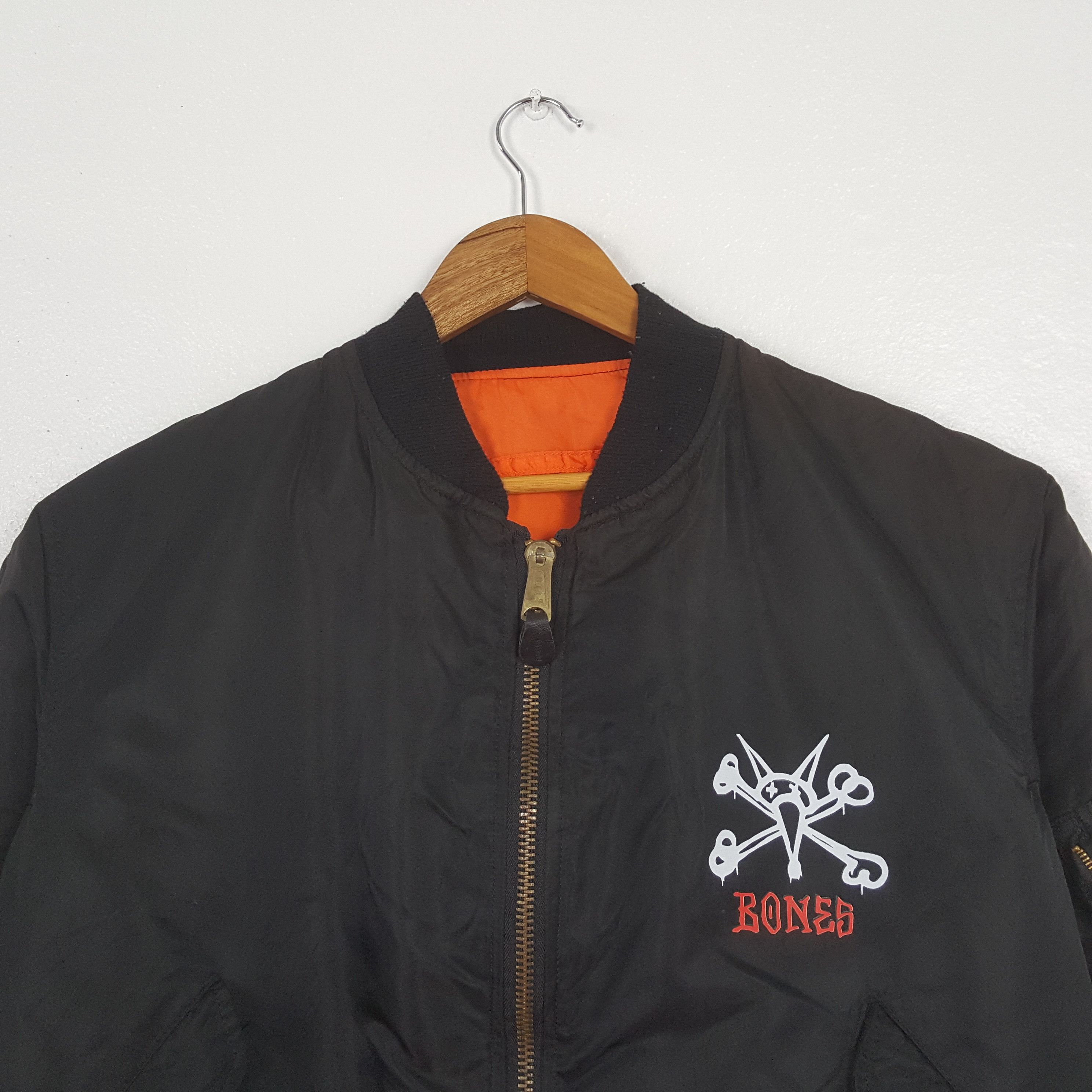 Alpha Industries Vintage Alpha Industries x Bones Custom Jacket C315N24 Size US XL / EU 56 / 4 - 7 Thumbnail