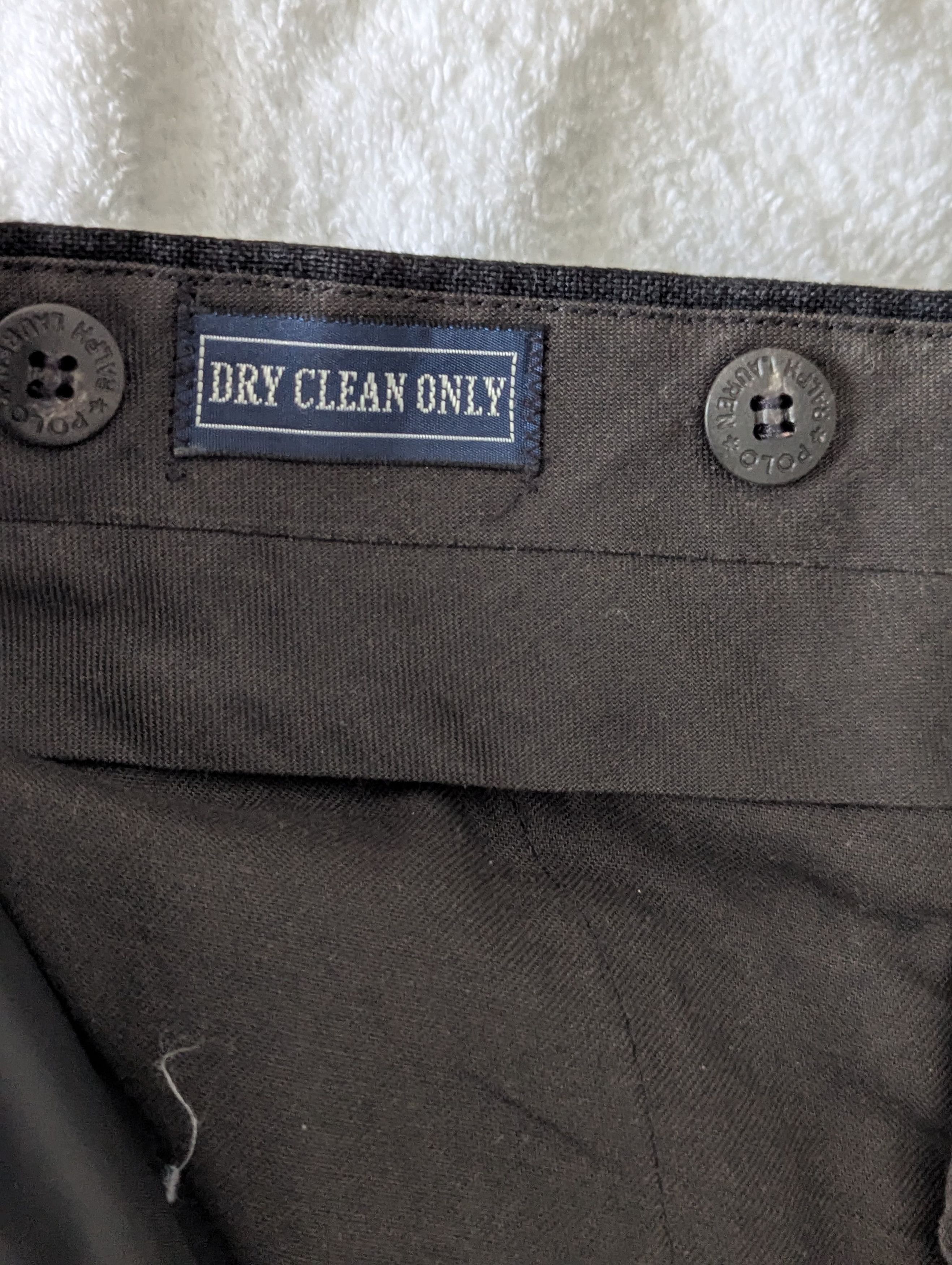 Polo Ralph Lauren Vintage Black Linen Pant Size US 36 / EU 52 - 5 Thumbnail