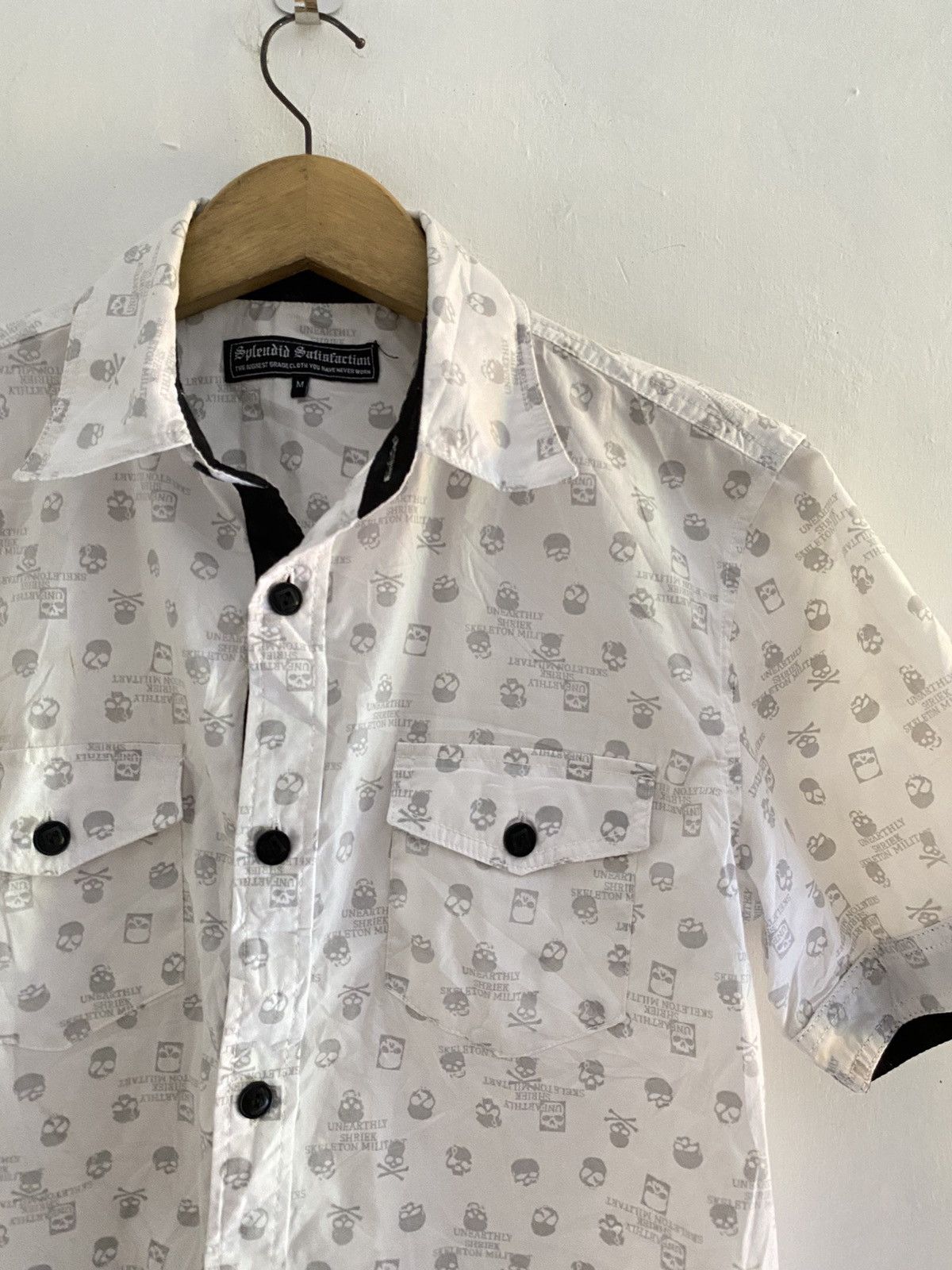 If Six Was Nine × Japanese Brand Seditionaries Splendid Satisfaction skull button ups shirts Size US M / EU 48-50 / 2 - 2 Thumbnail