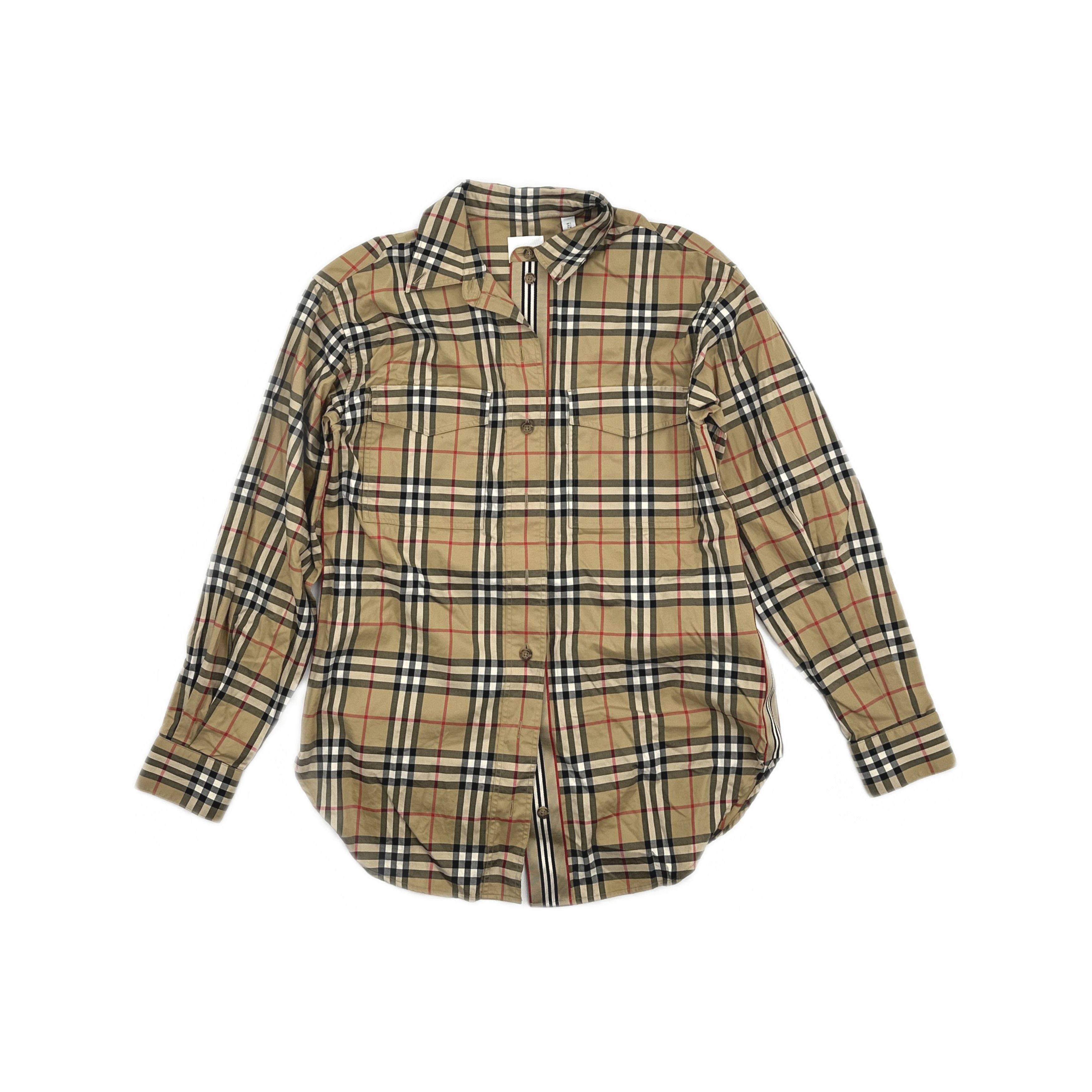 Burberry Burberry Classic Check Button Up Shirt Size 2 Size XS / US 0-2 / IT 36-38 - 1 Thumbnail