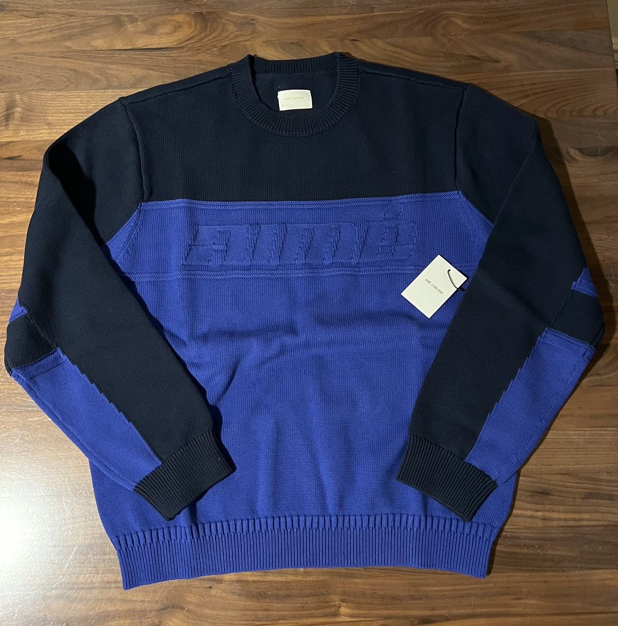 Aime Leon Dore ALD Aimé Sport Logo Crewneck Sweater Royal XL