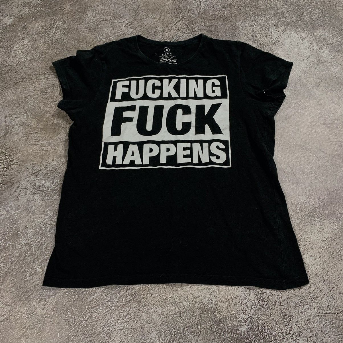 Vintage Vintage Y2K Graphic Tee Funny Slogan Print Streetwear Slim M Size M / US 6-8 / IT 42-44 - 3 Thumbnail