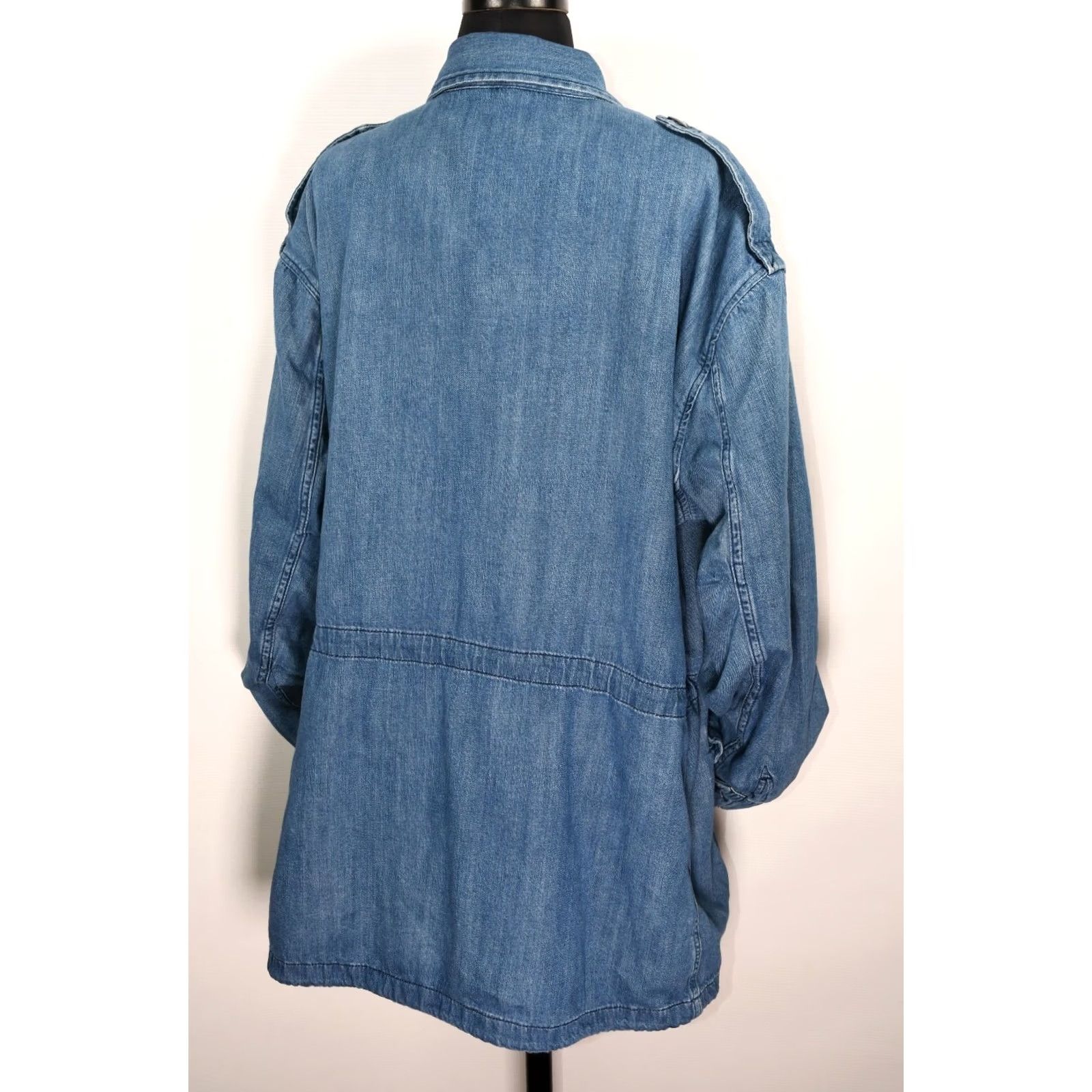 Polo Ralph Lauren Denim & Supply Ralph Lauren Polo Jacket Women XL Denim Field Military Color Blue 100% Cotton Size XL Size XL / US 12-14 / IT 48-50 - 6 Thumbnail