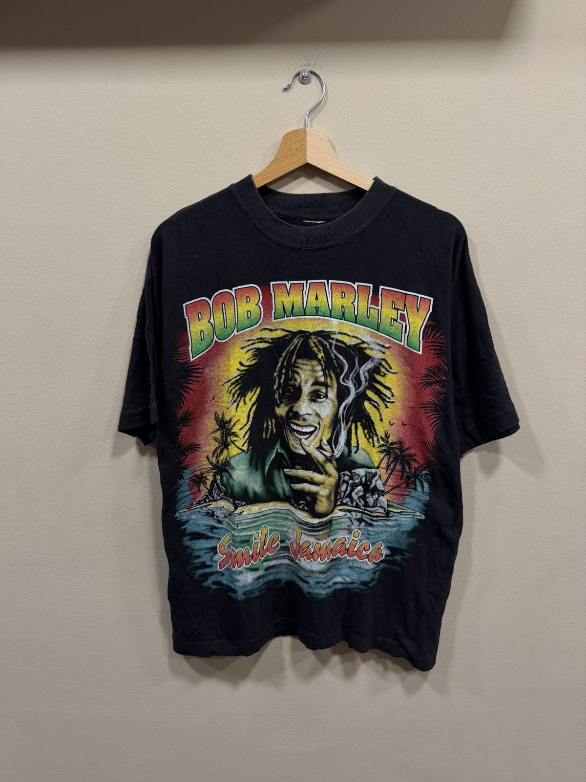 Vintage Bob Marley Smile Jamaica T-Shirt