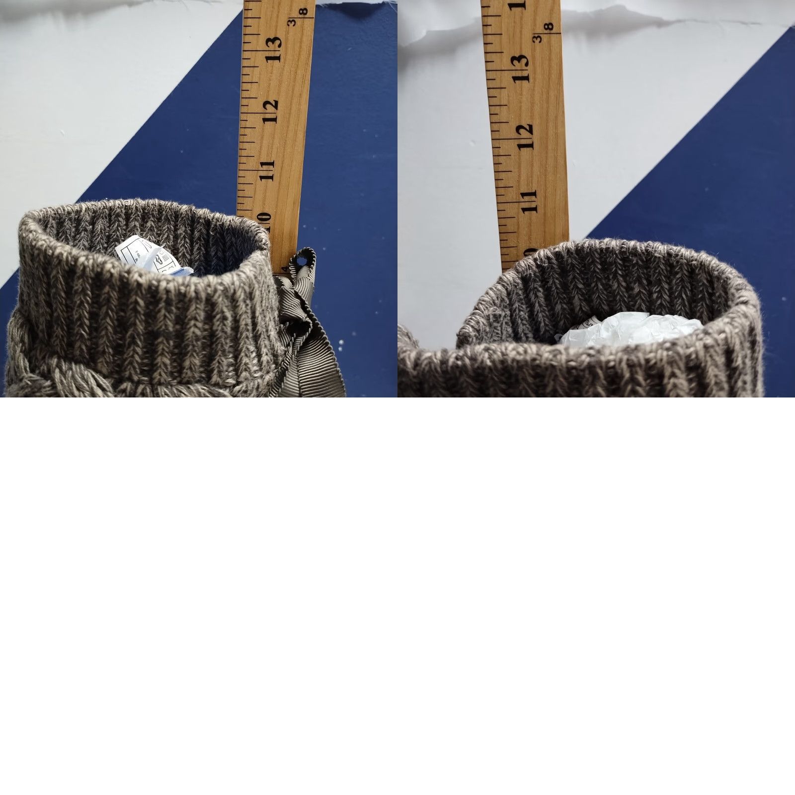 Ugg UGG Australia Isla Knit Boots Womens Size 5 Gray Slip-On Mid Calf Comfort Size US 5 / IT 35 - 9 Thumbnail