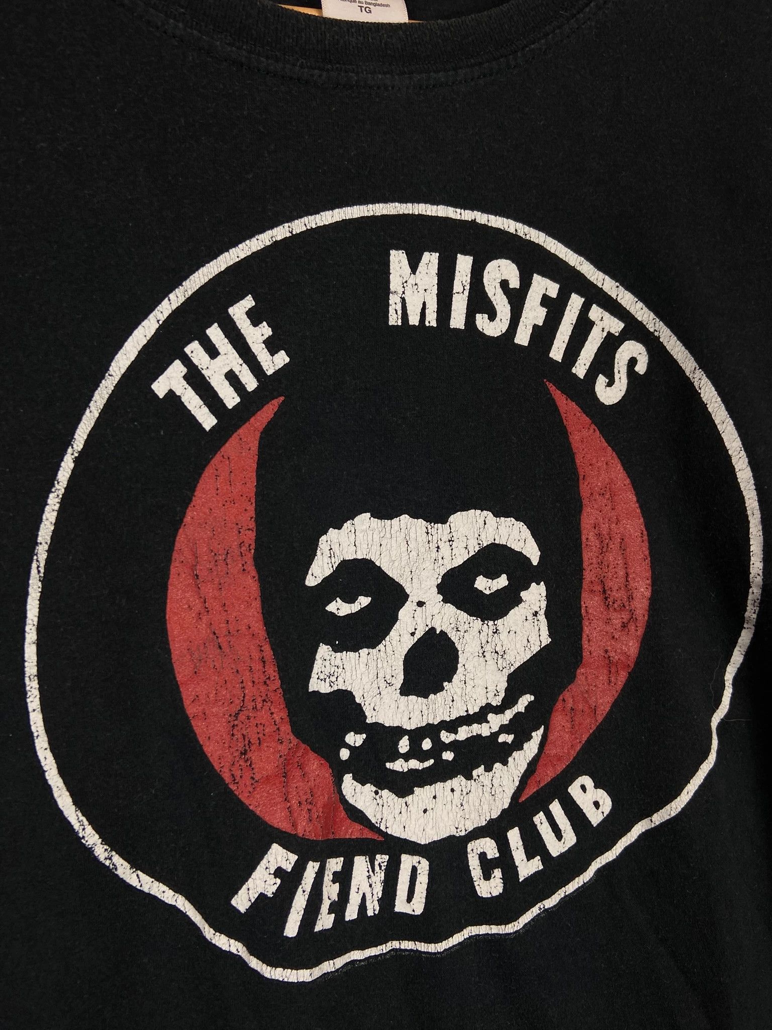 Misfits Tee Misfits Fiend Club vintage punk spellout XL Size US XL / EU 56 / 4 - 2 Thumbnail