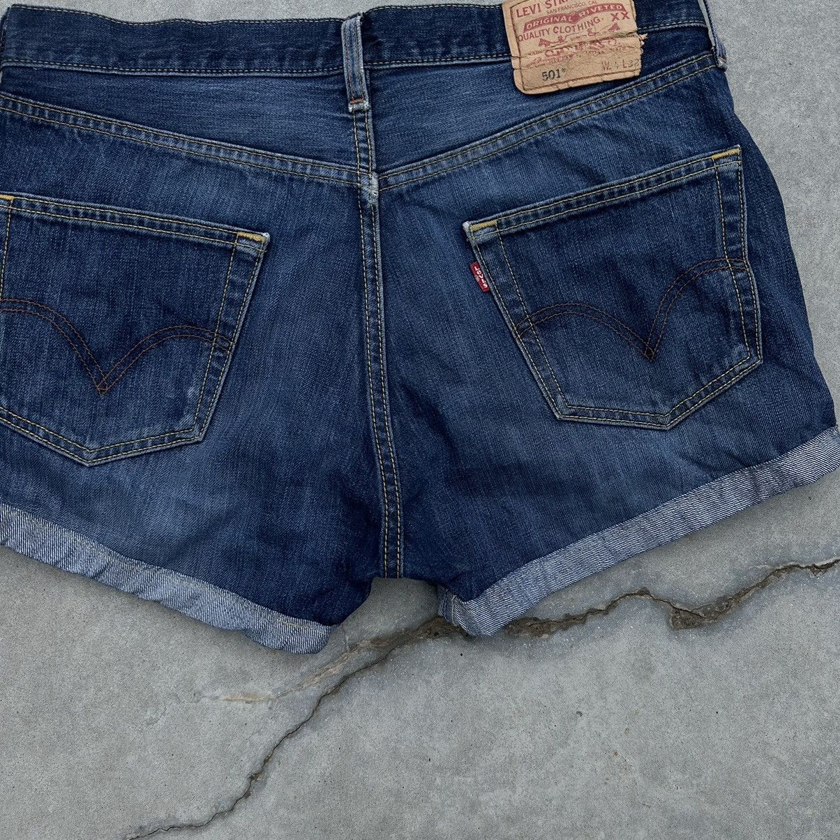 Levi's × Vintage Vintage Levi’s 501 Jeans Shorts W34xL32 Style USA 00s Size US 34 / EU 50 - 5 Thumbnail