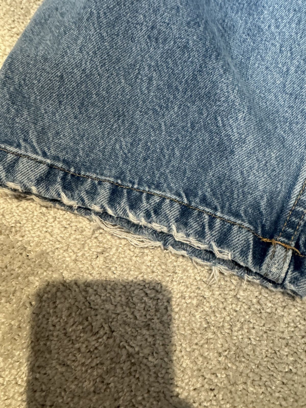 Other Light Blue Baggy Denim Size US 33 - 3 Thumbnail