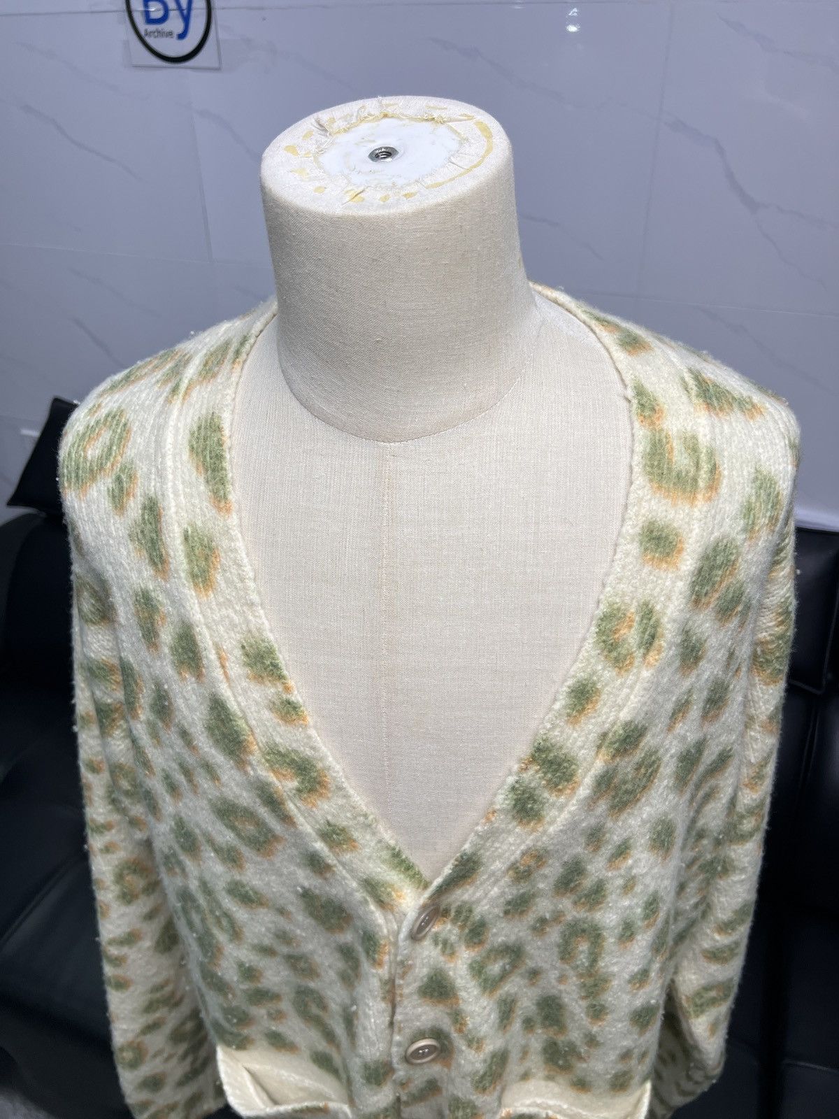 Dries Van Noten Dries Van Noten FW22 Lookbook Leopard Print Merino Wool Card Size US L / EU 52-54 / 3 - 4 Thumbnail
