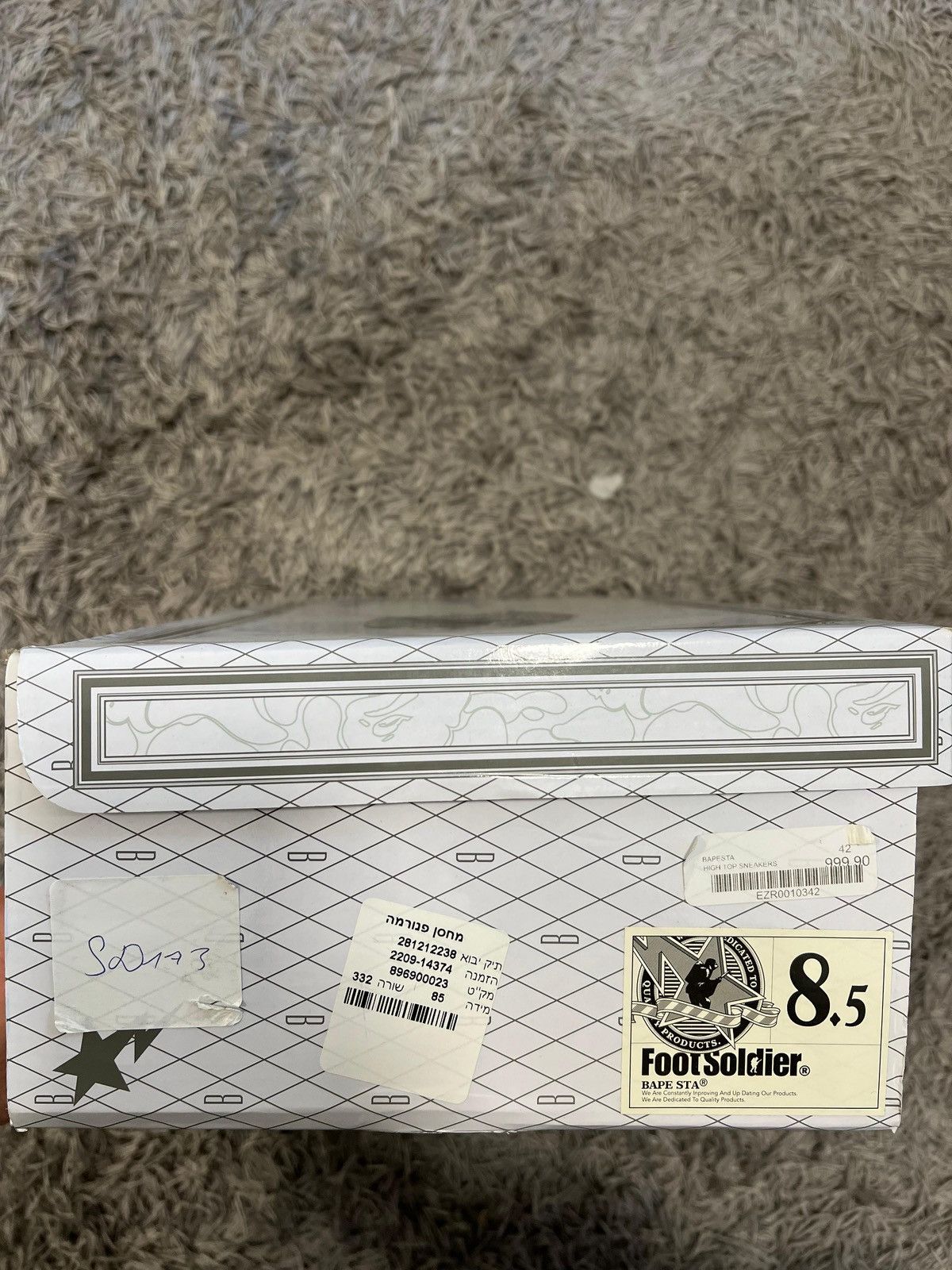 Bape A Bating ape high Bape Sta Size US 8.5 / EU 41-42 - 16 Thumbnail