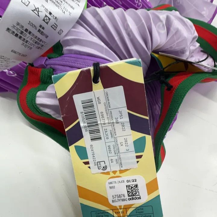 Gucci Gucci Gucci SS22 Pleated Skirt in Purple Stripe -2506 Size US 44 / EU 60 - 4 Thumbnail