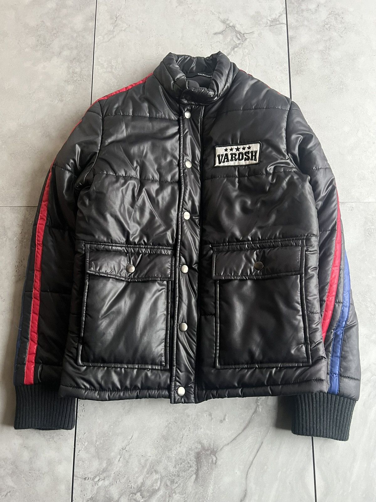 Japanese Brand Varosh Puffer Embroidered Jacket Size US S / EU 44-46 / 1 - 1 Thumbnail