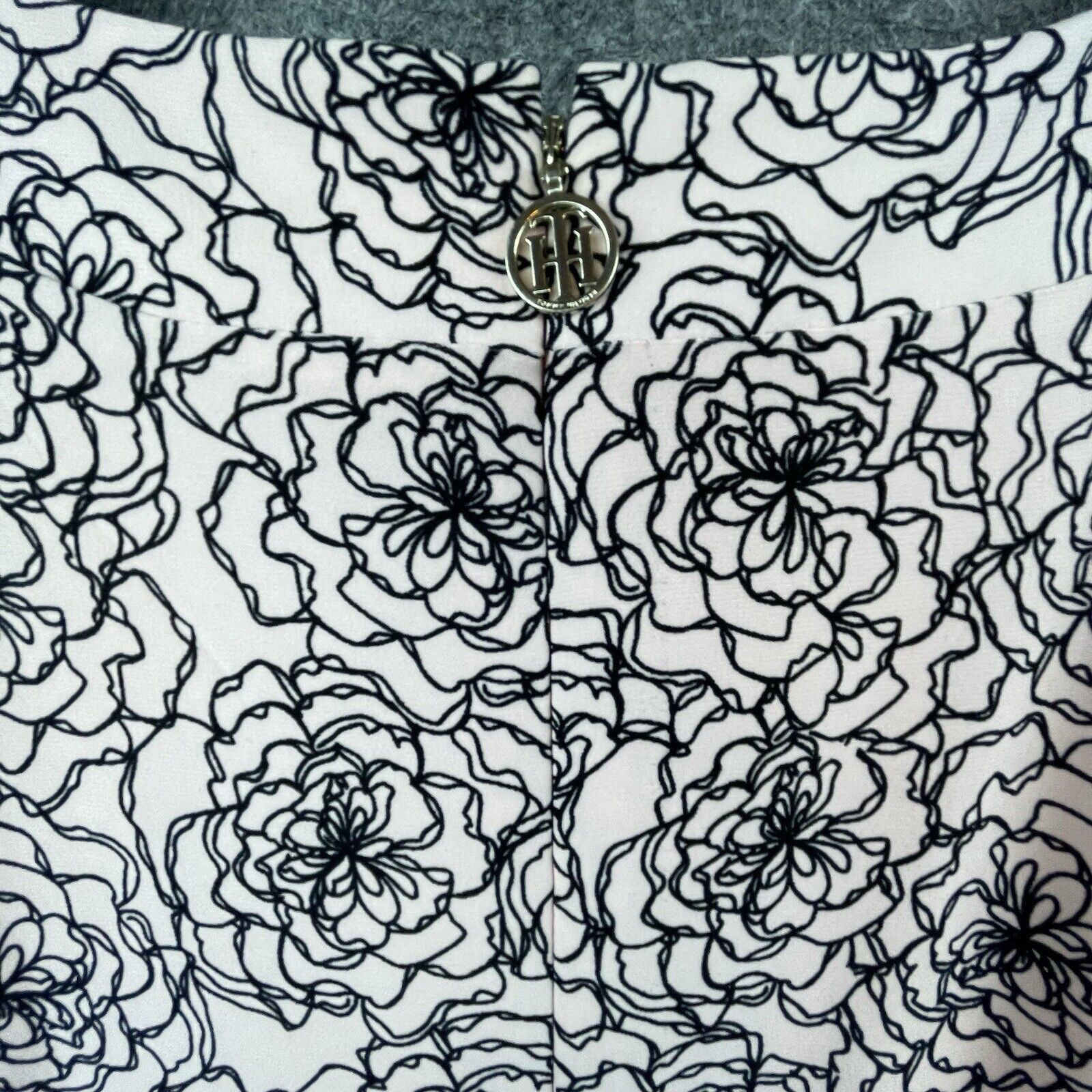 Tommy Hilfiger Tommy Hilfiger Dress Womens 14 Pink Abstract Flowers Stretch Size XL / US 12-14 / IT 48-50 - 7 Thumbnail