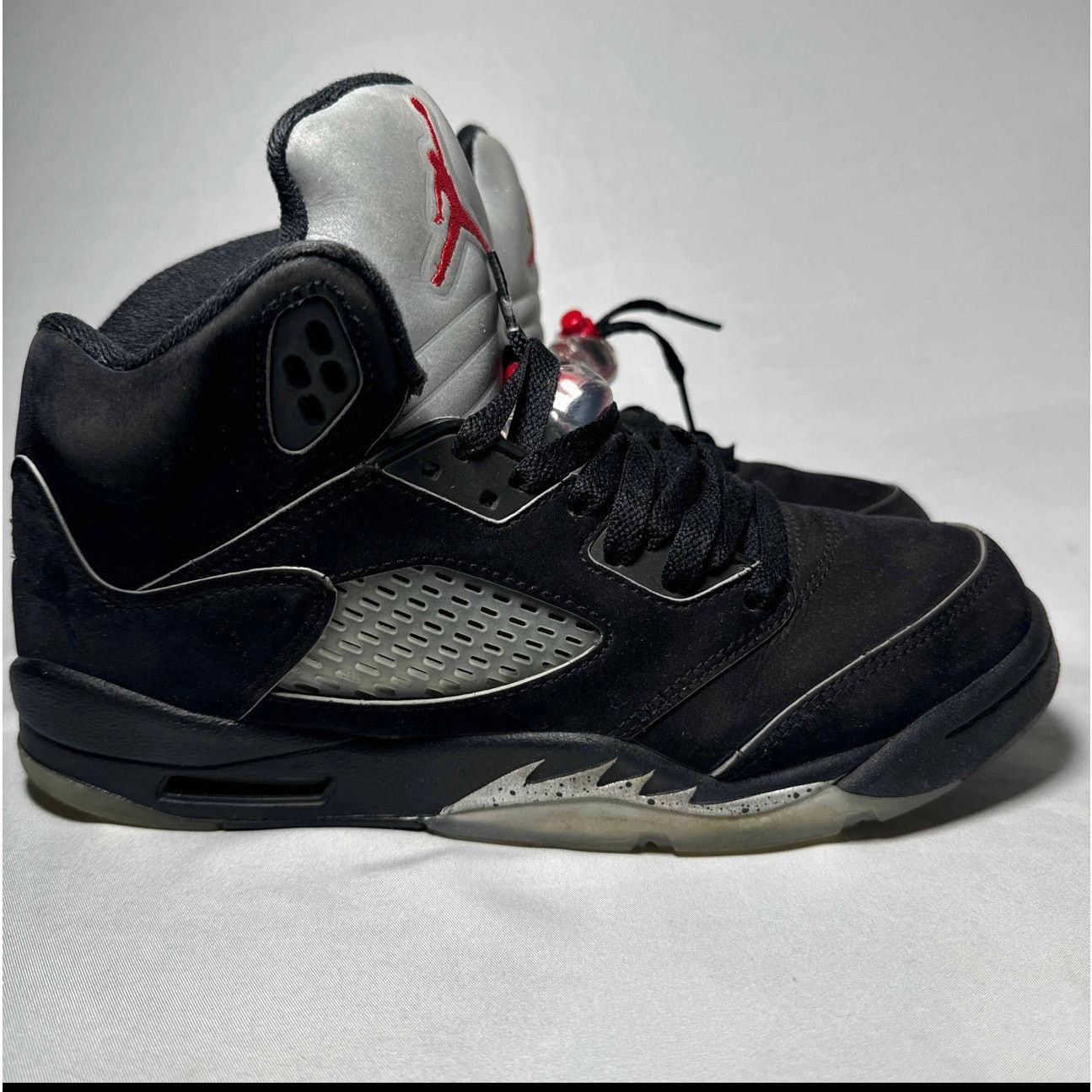 Jordan Brand × Nike Size 7 - Air Jordan 5 Retro OG GS Black Metallic Reimagined Size US 7 / EU 40 - 1 Thumbnail
