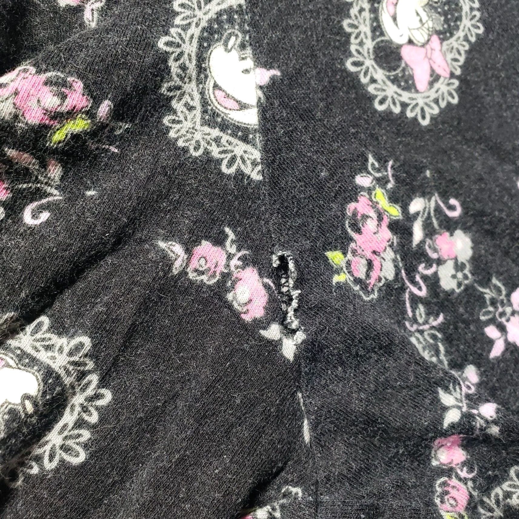 Disney Disney Lounge Pants Women Adult L Gray Minnie Mouse Pattern Sleep Size 36" / US 14 / IT 50 - 7 Thumbnail