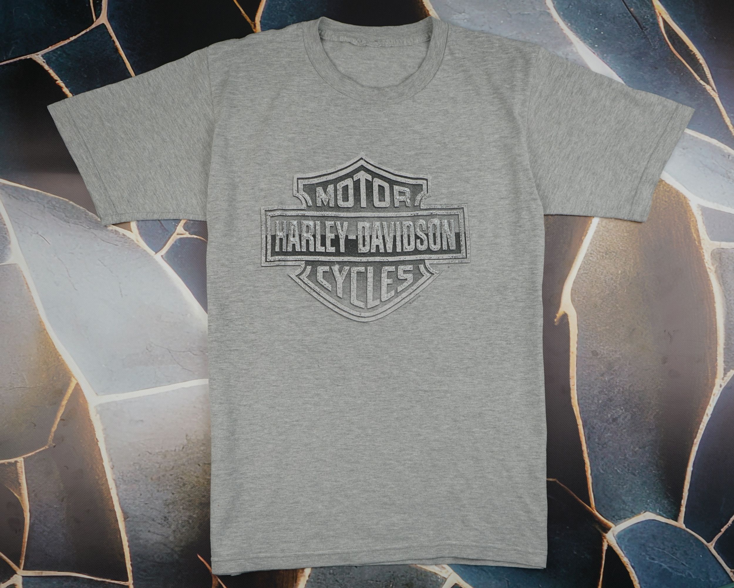 Harley Davidson × Vintage Vintage 2000 Harley Davidson Switzerland T-Shirt Size US S / EU 44-46 / 1 - 1 Thumbnail