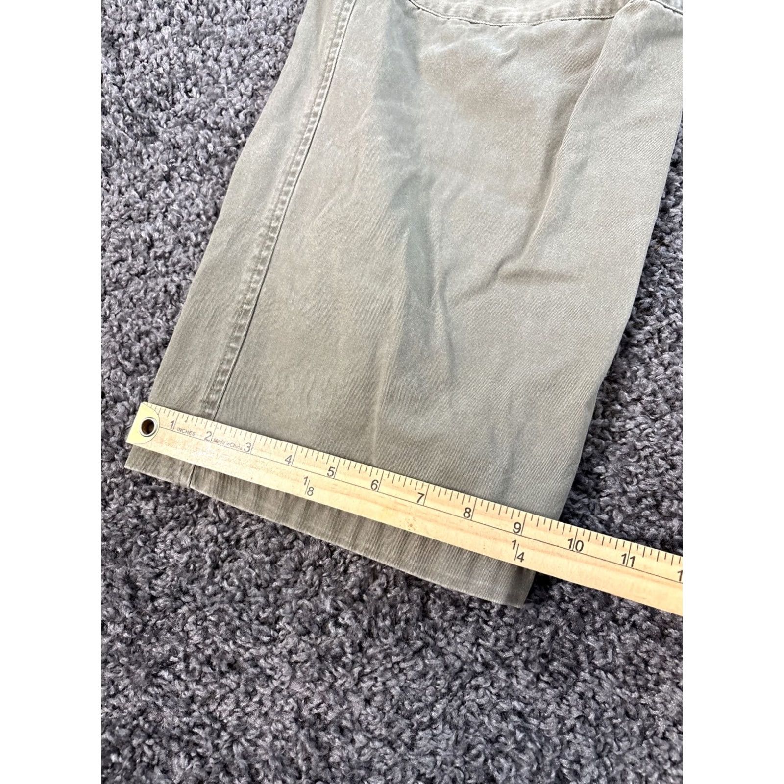 Toy Machine VINTAGE Machine Cargo Pants Mens 34x30 Army Green Wide-Leg Baggy 90s Mens Size US 34 / EU 50 - 3 Thumbnail