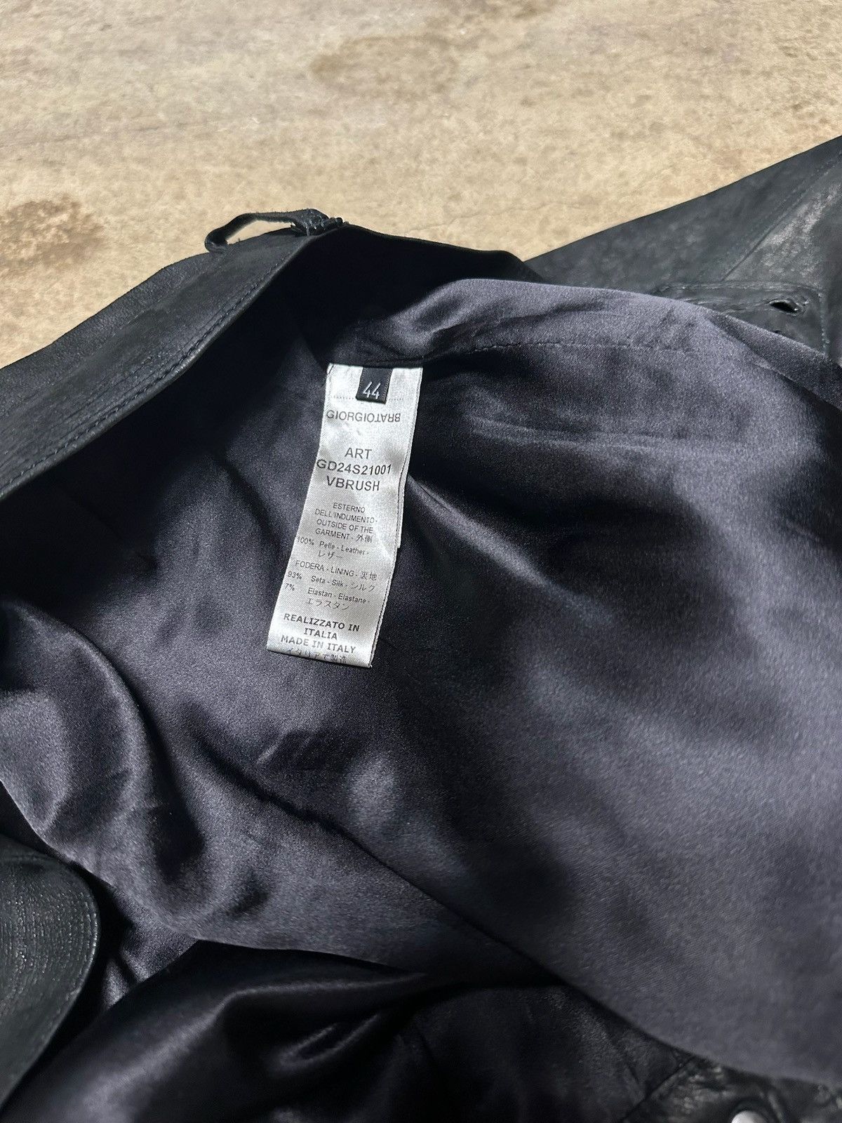 Giorgio Brato Giorgio Brato Leather Pants Size US 32 / EU 48 - 4 Thumbnail