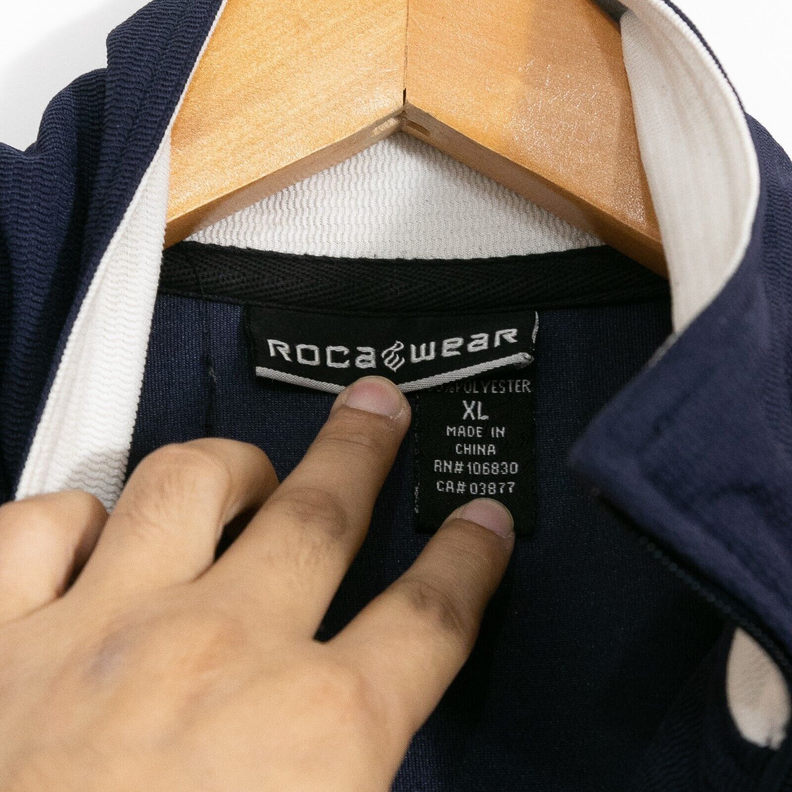 Rocawear Vintage Rocawear Zip Up Track Jacket Mens XL - Hip Hop Y2K Size US XL / EU 56 / 4 - 4 Thumbnail