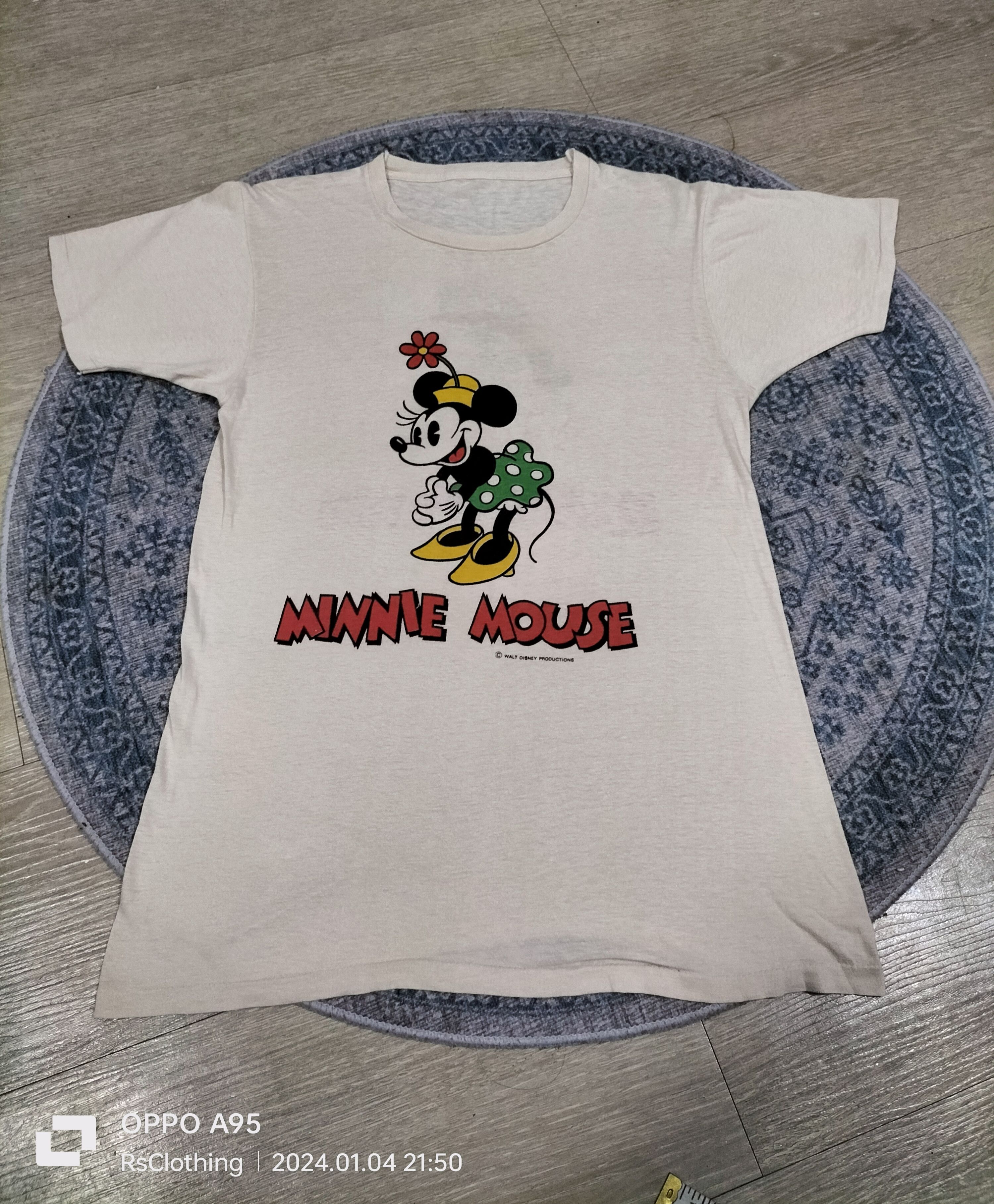 image of Disney x Mickey Mouse Vintage Minnie Mouse, Men's (Size Small)