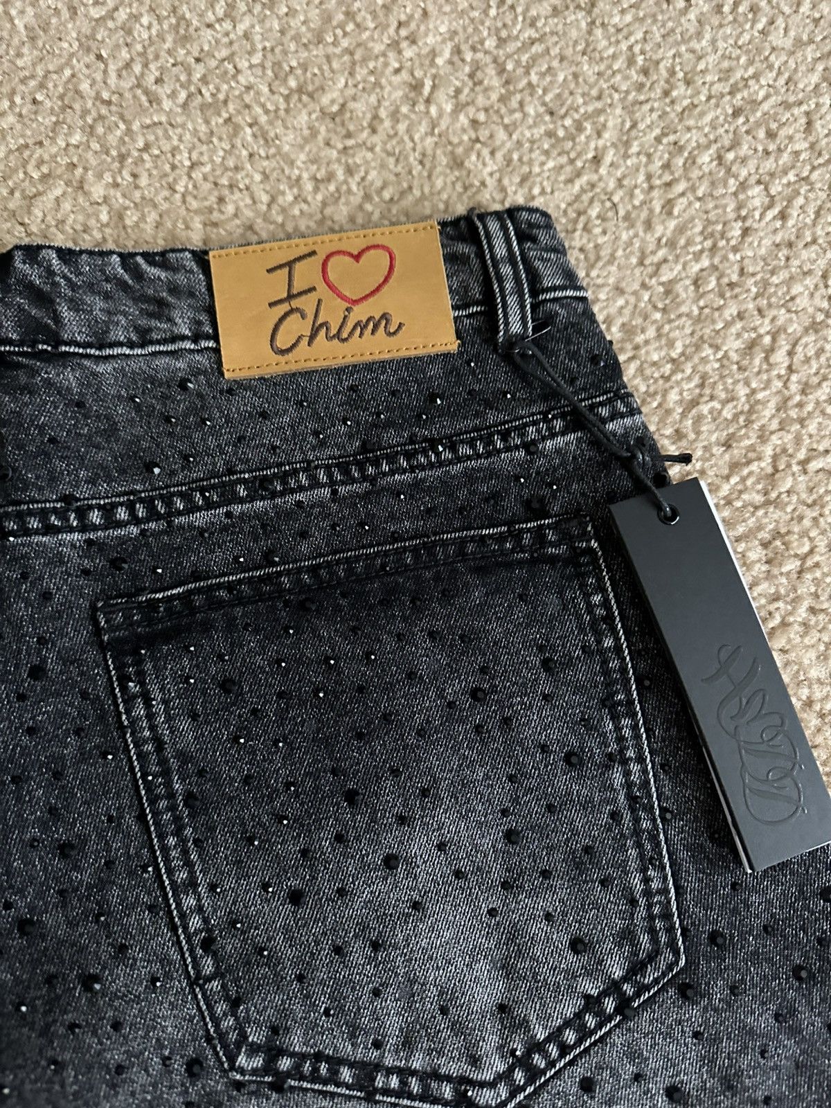 HMDD HMDD Black Crystal Billie Jean Shorts Size Small Size US 32 / EU 48 - 6 Thumbnail