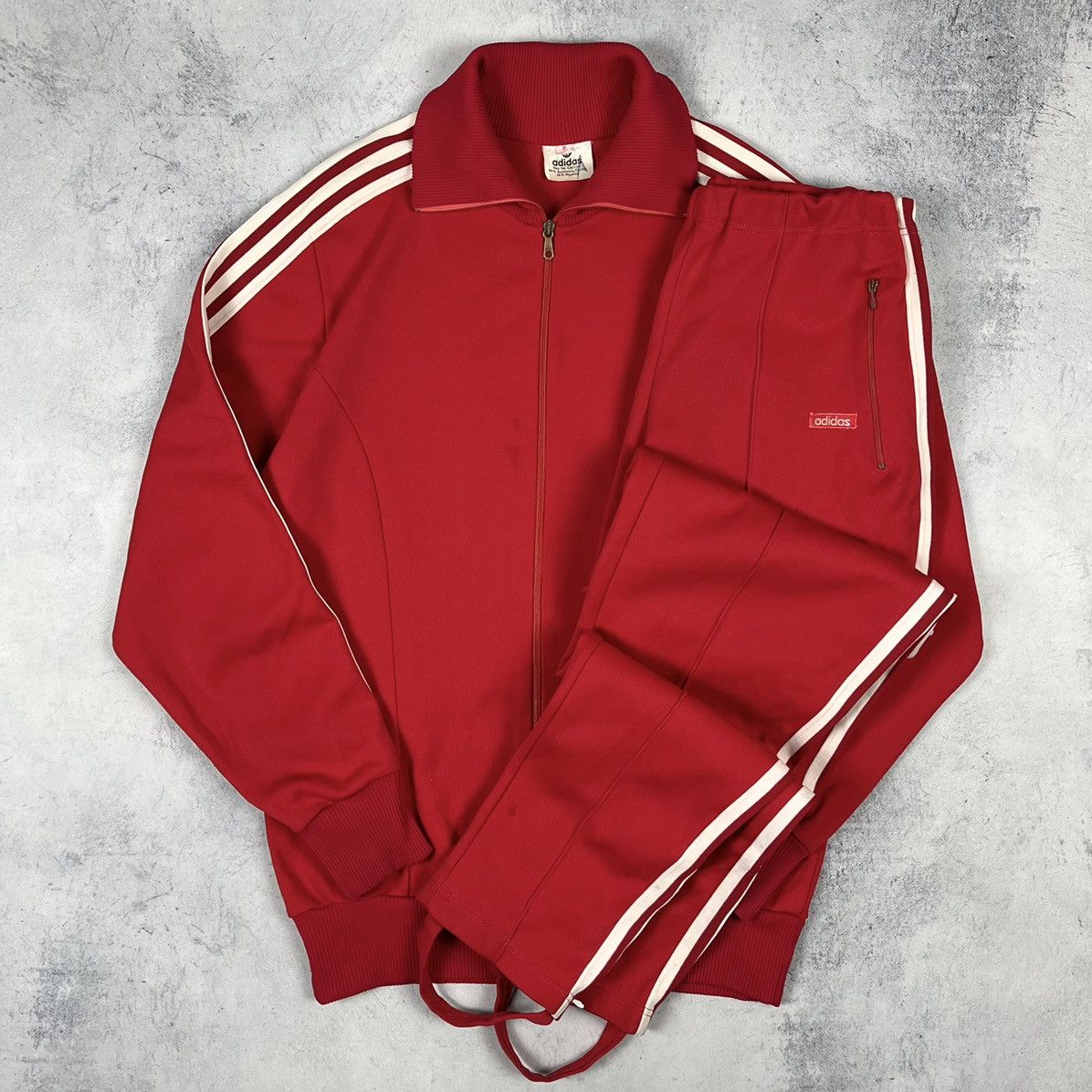 Adidas Vintage Adidas Yugoslavia rare tracksuit jacket+pants 70’s Size US M / EU 48-50 / 2 - 1 Thumbnail
