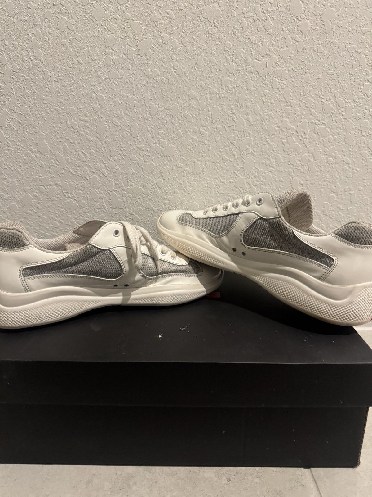 Prada PRADA America Cup White Sneaker Size US 10 / EU 43 - 7 Thumbnail