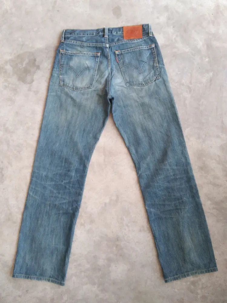 Levi's Vintage Levi's Jeans 502 Distressed Denim 30x30 Size US 30 / EU 46 - 2 Thumbnail