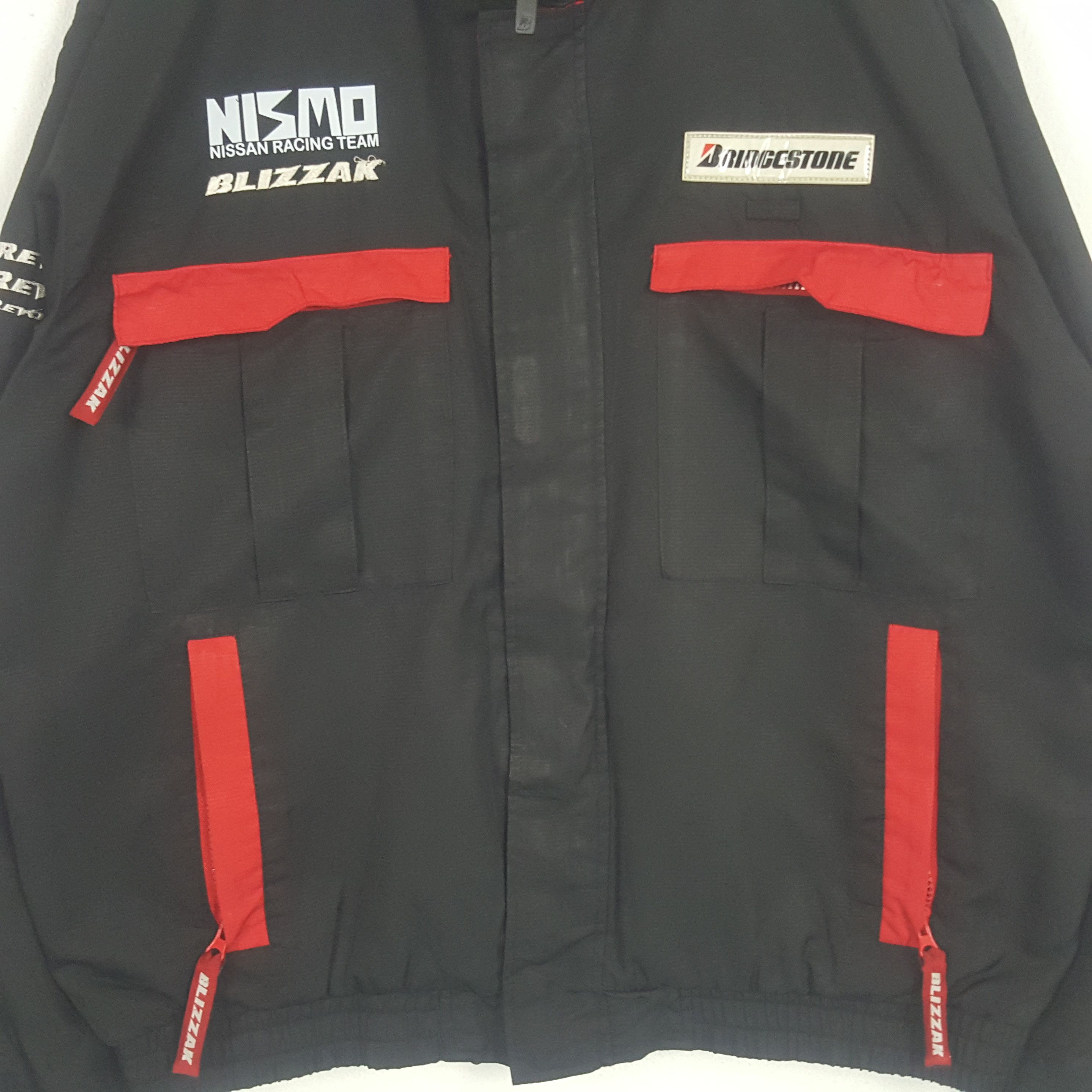 Japanese Brand × Vintage Vintage Bridgestone X Nismo Nissan Racing Team Jacket Size US XL / EU 56 / 4 - 4 Thumbnail
