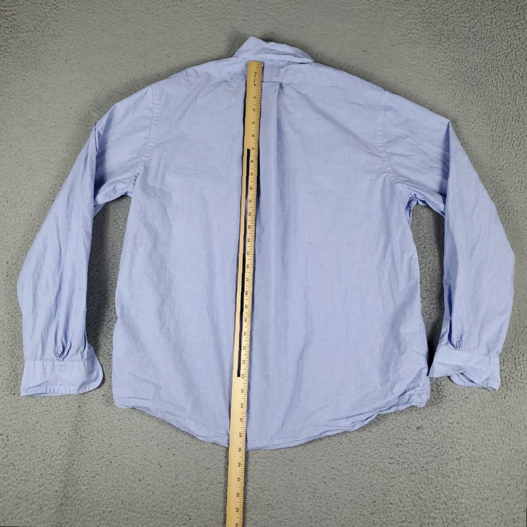 Brooks Brothers Brooks Brothers Shirt Mens Large Blue Casual Button Up Long Sleeve Size US L / EU 52-54 / 3 - 3 Thumbnail