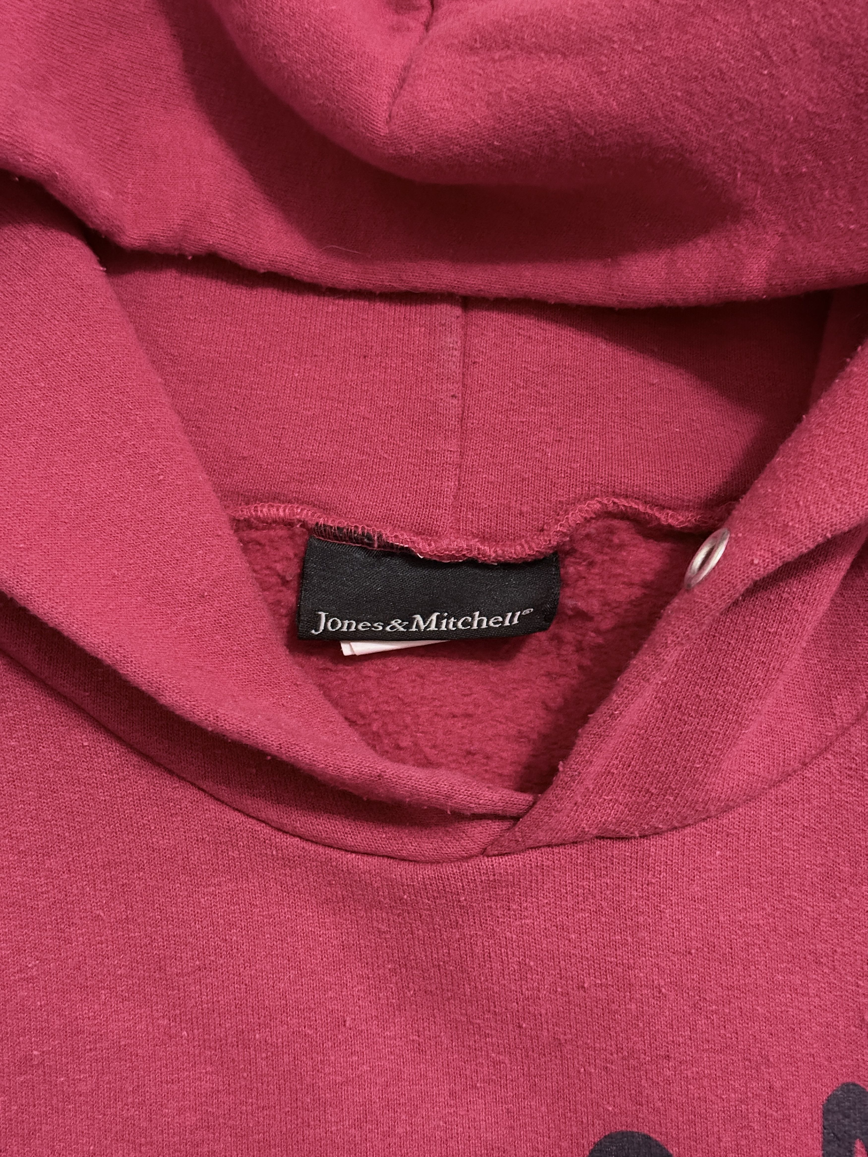 Vintage Vintage Faded Red Hoodie College Logo Size US M / EU 48-50 / 2 - 2 Thumbnail