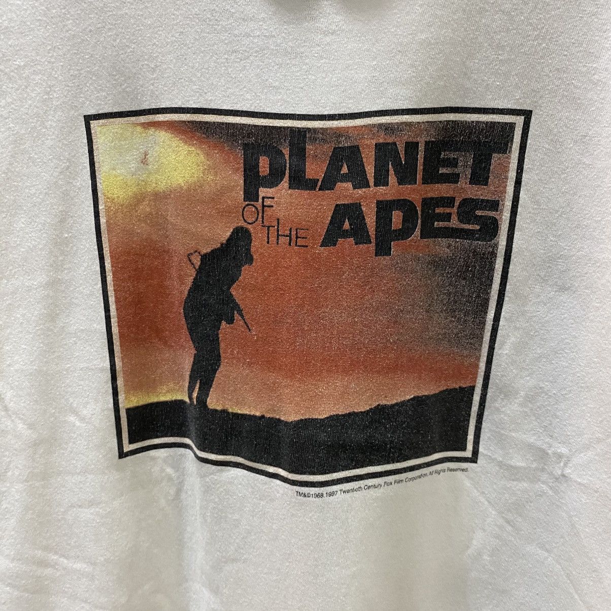 Vintage Vintage 1997 Planet Of The Apes Movie Shirt. Size US M / EU 48-50 / 2 - 5 Thumbnail